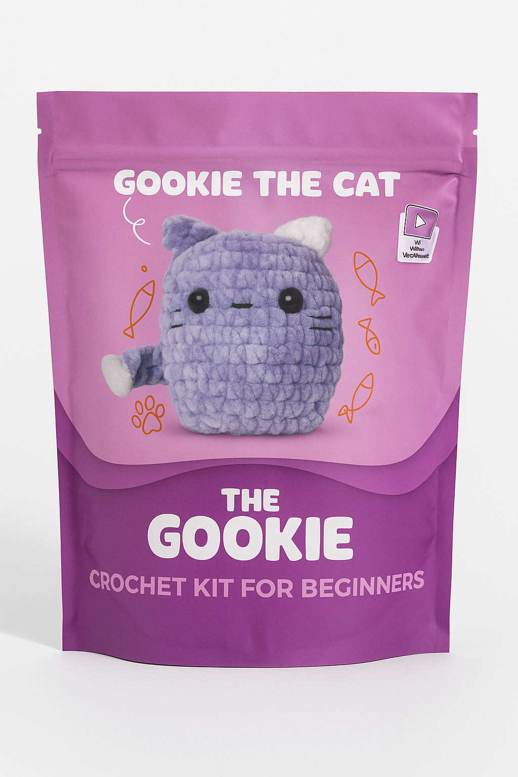 THE GOOKIE AMIGURUMI CROCHET KITS CAT