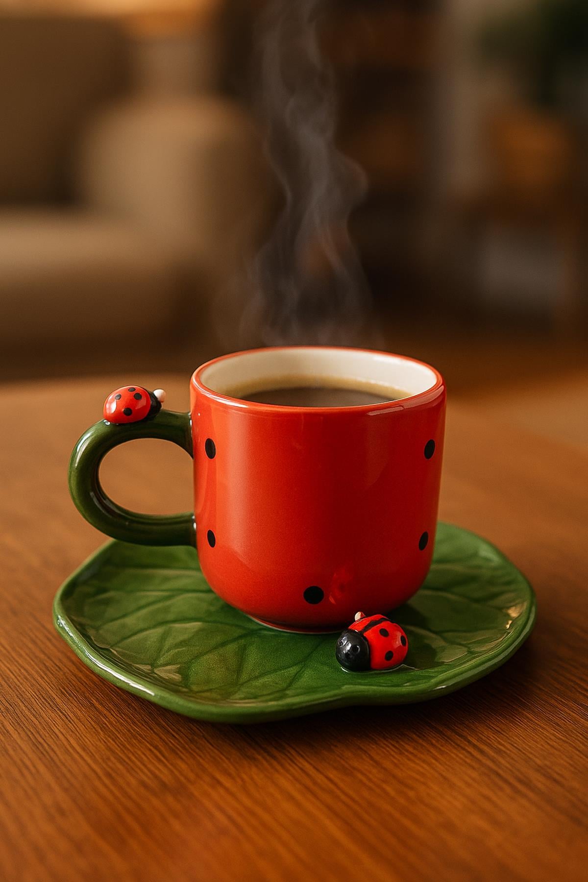 Uğur Böceği Tk Fincan