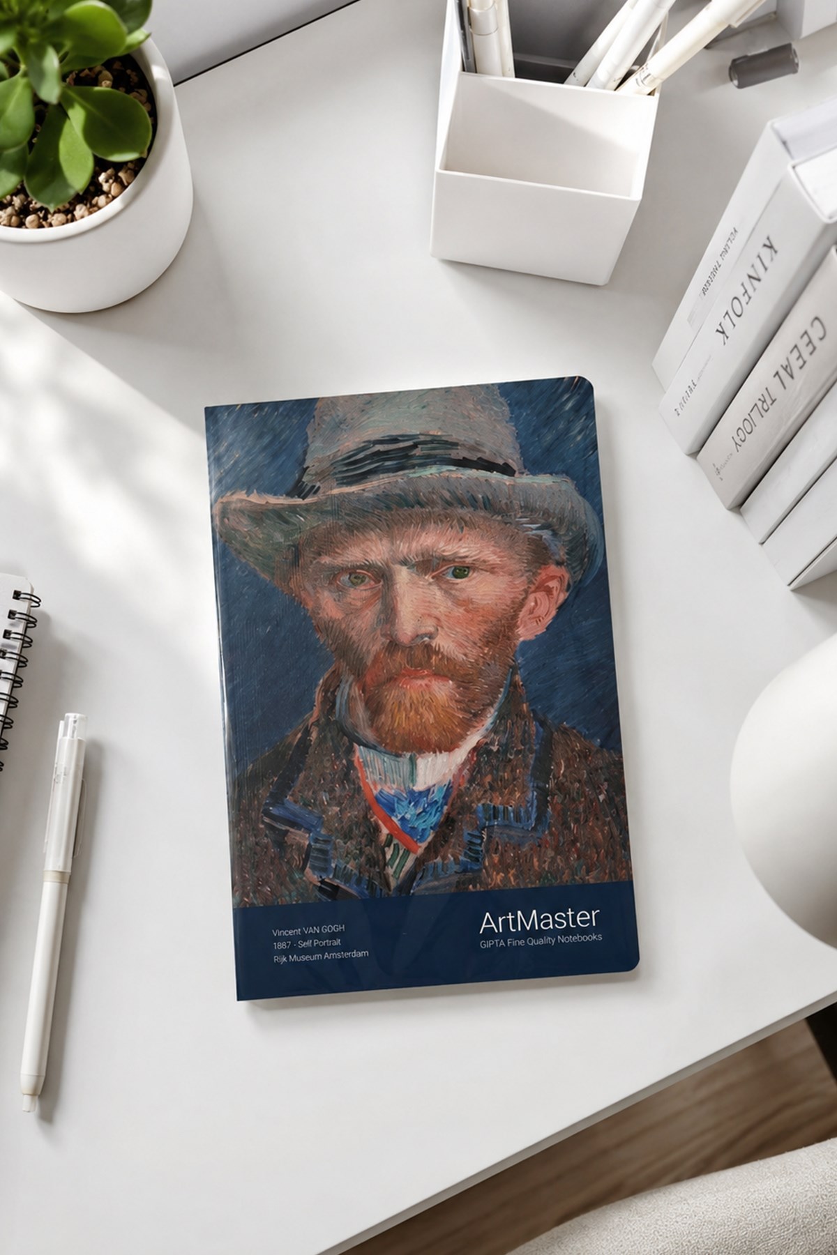 Van Gogh Eserli Çizgisiz Defter 24 Cm
