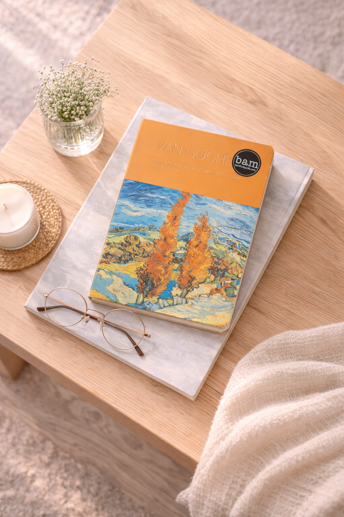 Van Gogh Sonbahar Mıknatıslı Defter