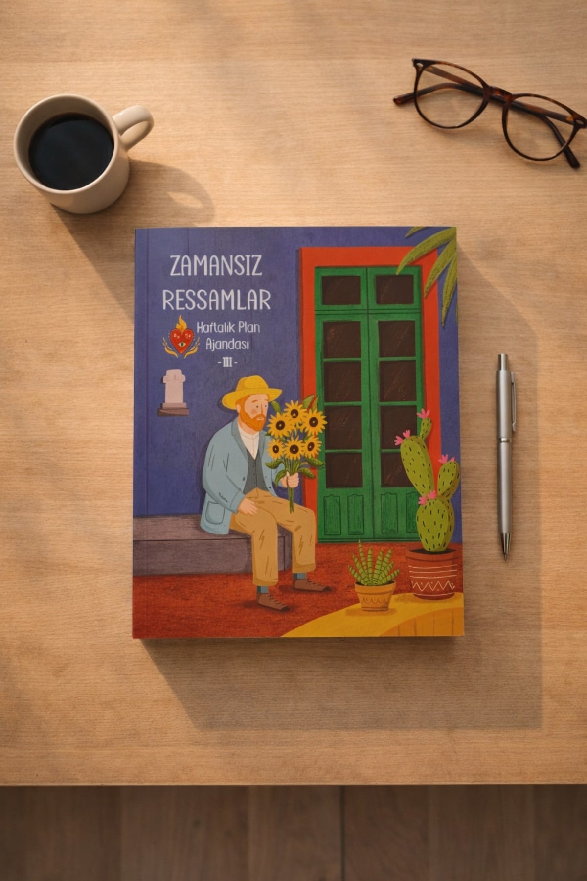 Zamansız Ressamlar Stickerlı Plan Ajandası III 16,5X20cm