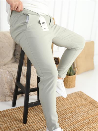 We11 Slim Kumaş Pantolon Çağla