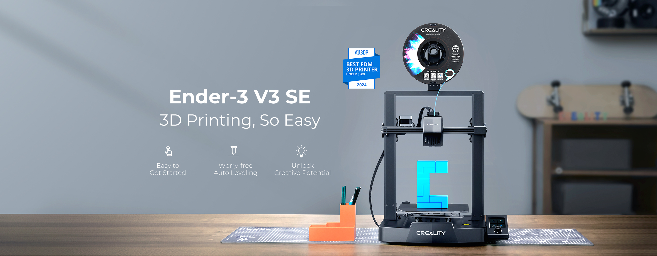 Creality Ender-3 V3 SE Baskı Örneği
