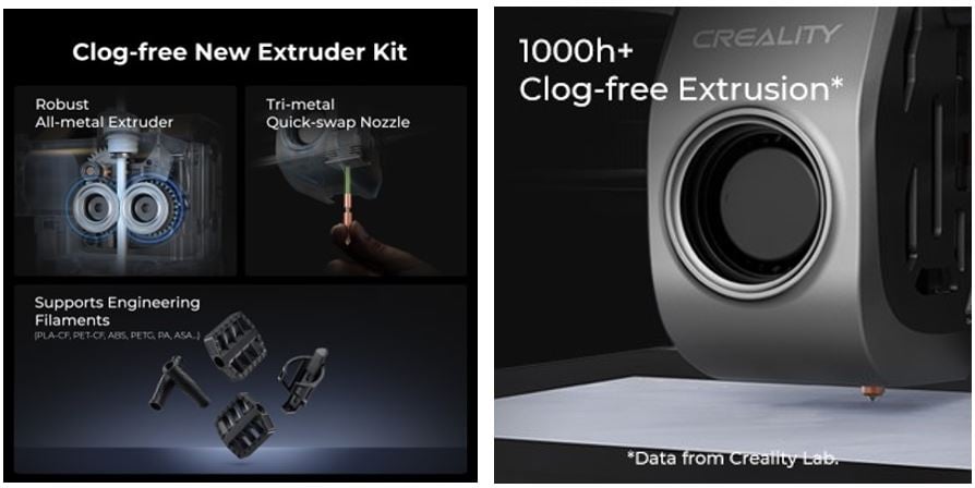Creality New K1C Extruder Kit