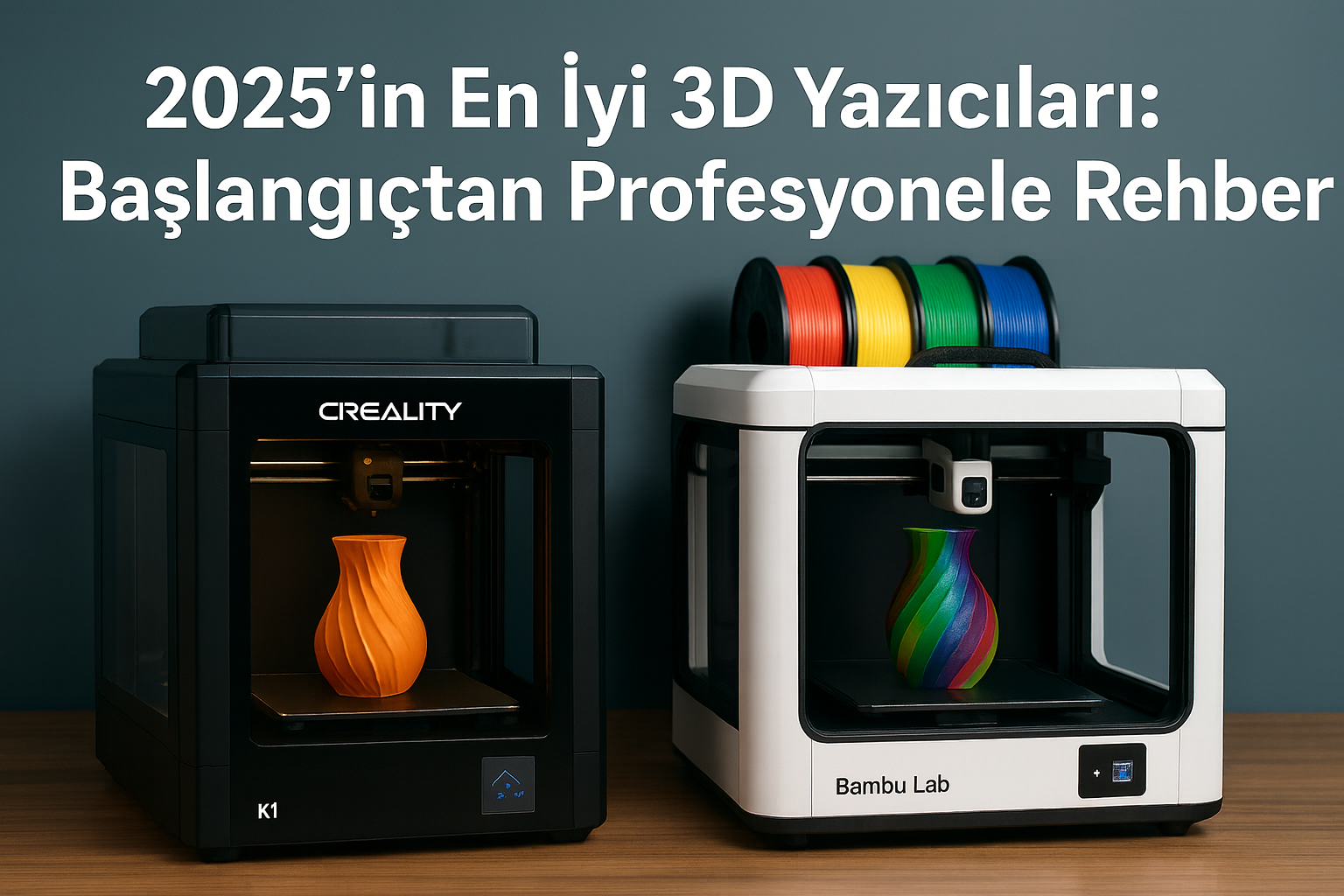 2025’in En İyi 3D Yazıcıları: Başlangıçtan Profesyonele Rehber