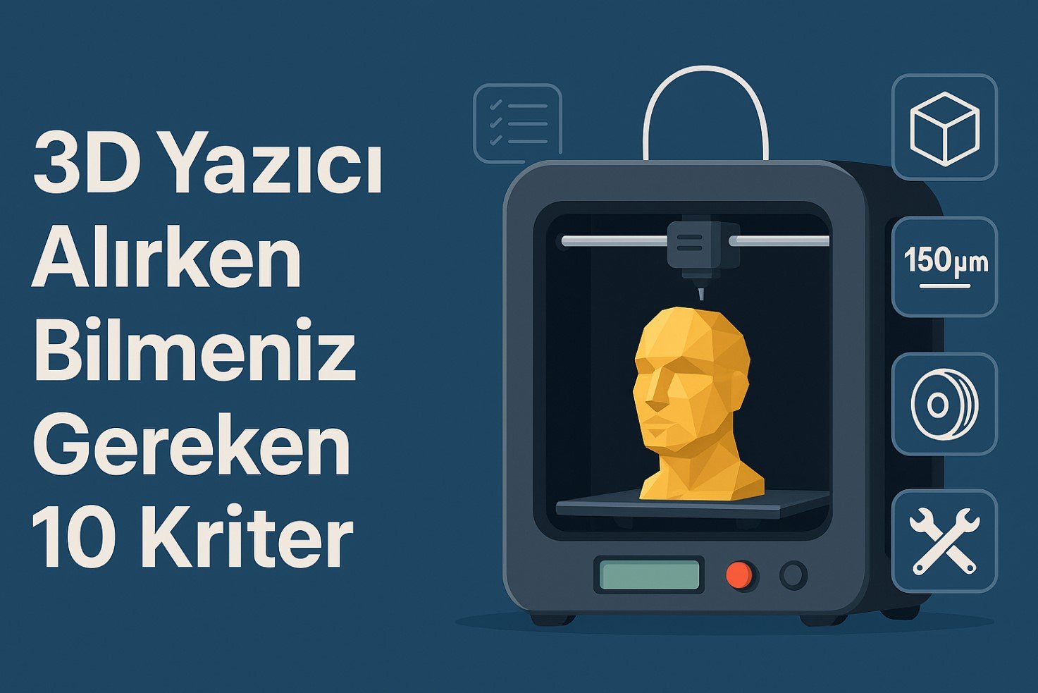 3d Yazıcı Alırken Dikkat edilmesi gerekenler