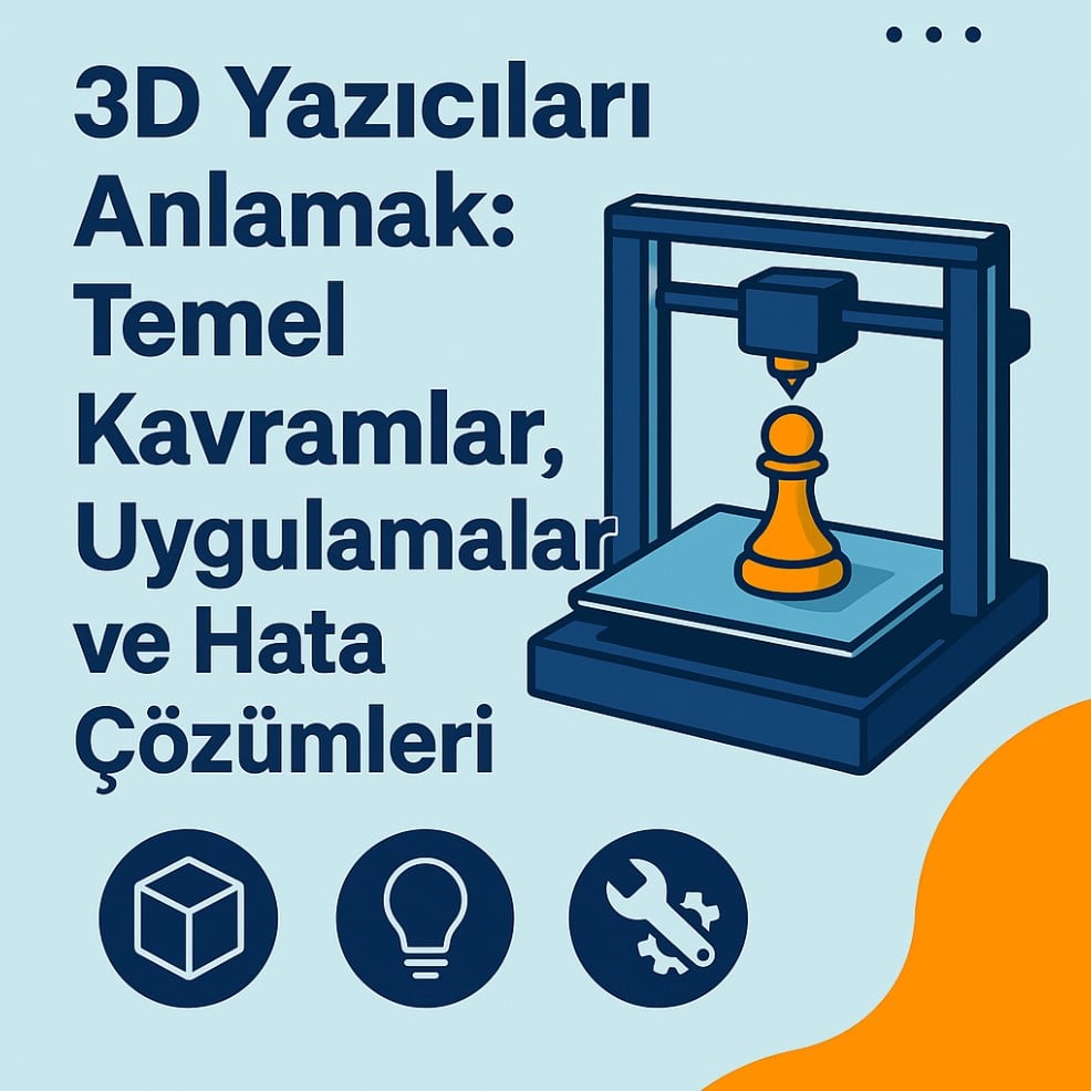 3D yazıcıları anlamak: temel kavramlar, kullanım alanları ve hata çözümleri
