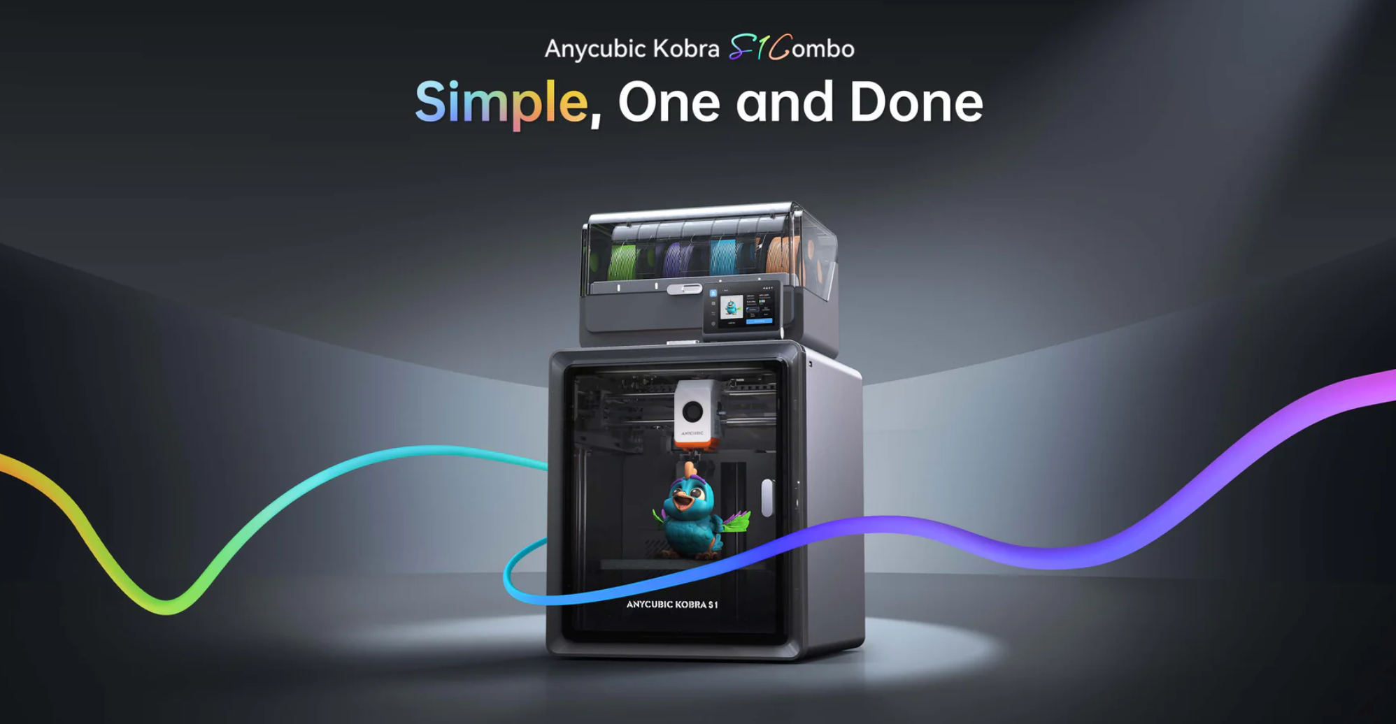 Anycubic Kobra S1 Combo 3D Yazıcı
