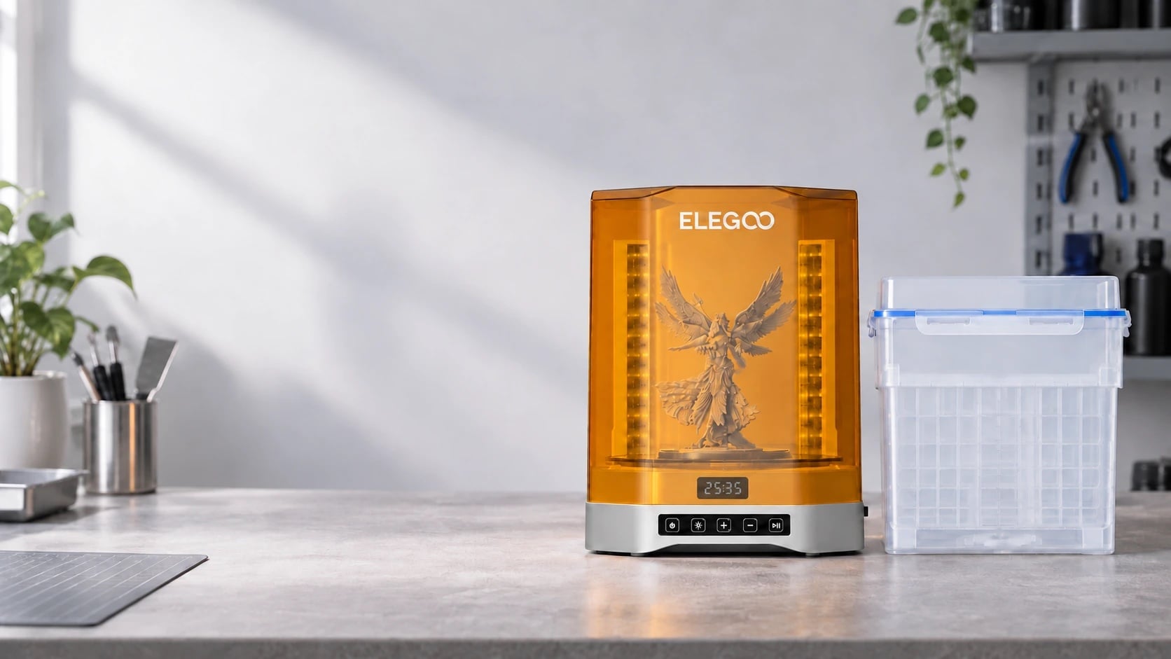 ELEGOO Mercury Plus V3.0 yıkama ve kürleme makinesi