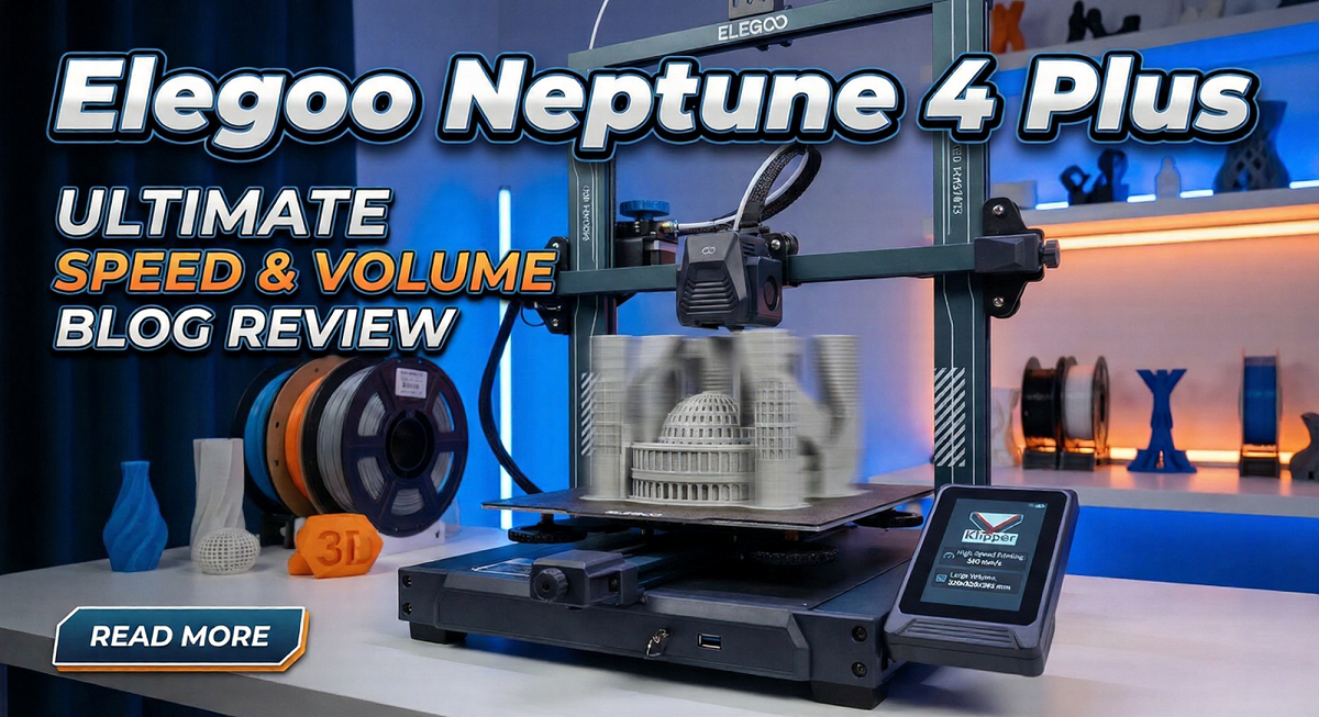 Elegoo Neptune 4 Plus 3D Yazıcı