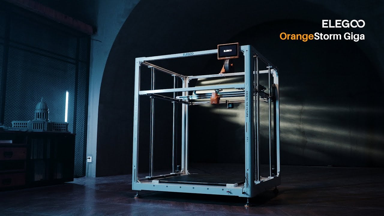 Elegoo OrangeStorm Giga 3d yazici