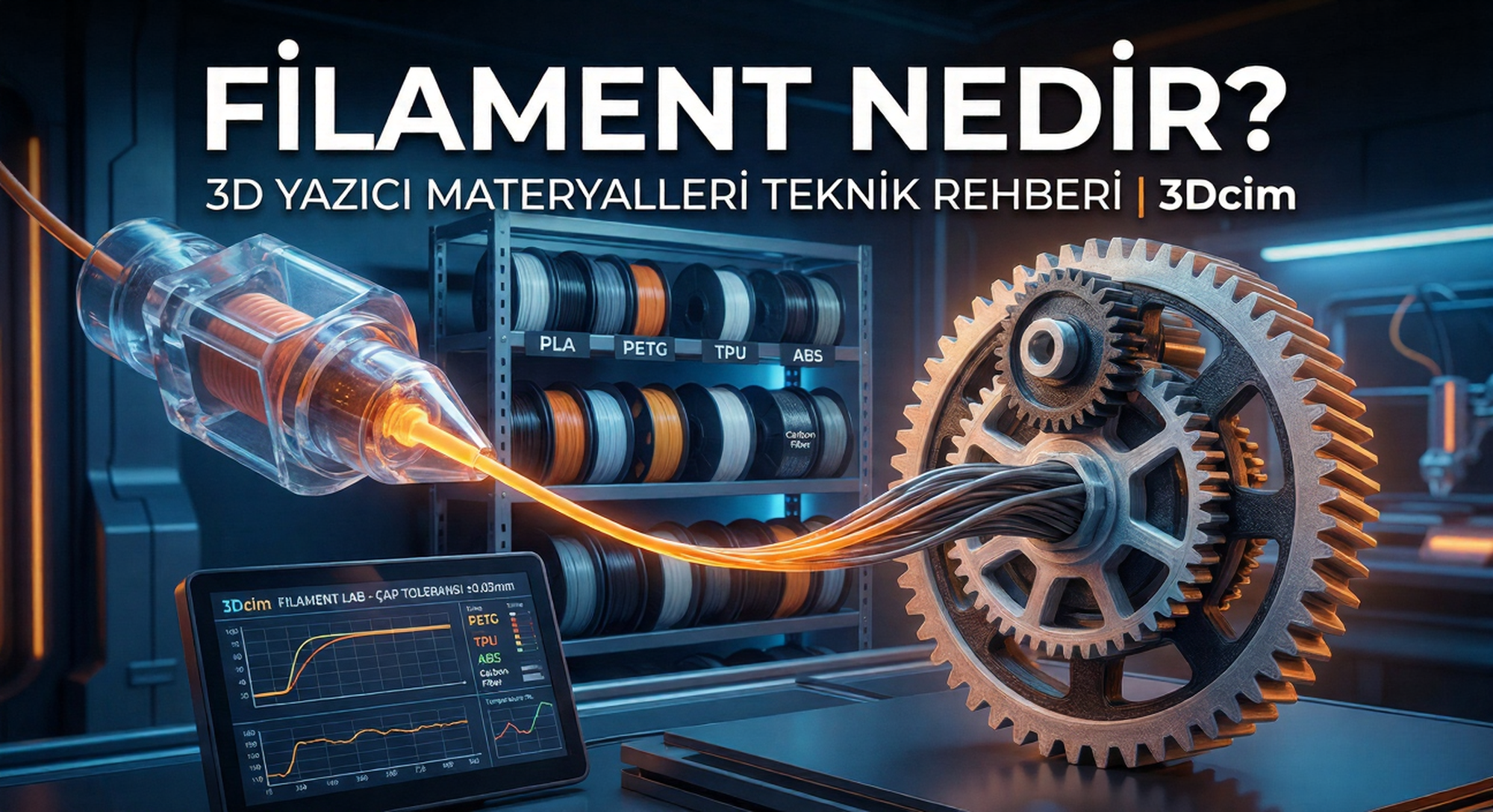 Filament nedir, özellikleri nelerdir? - 3dcim