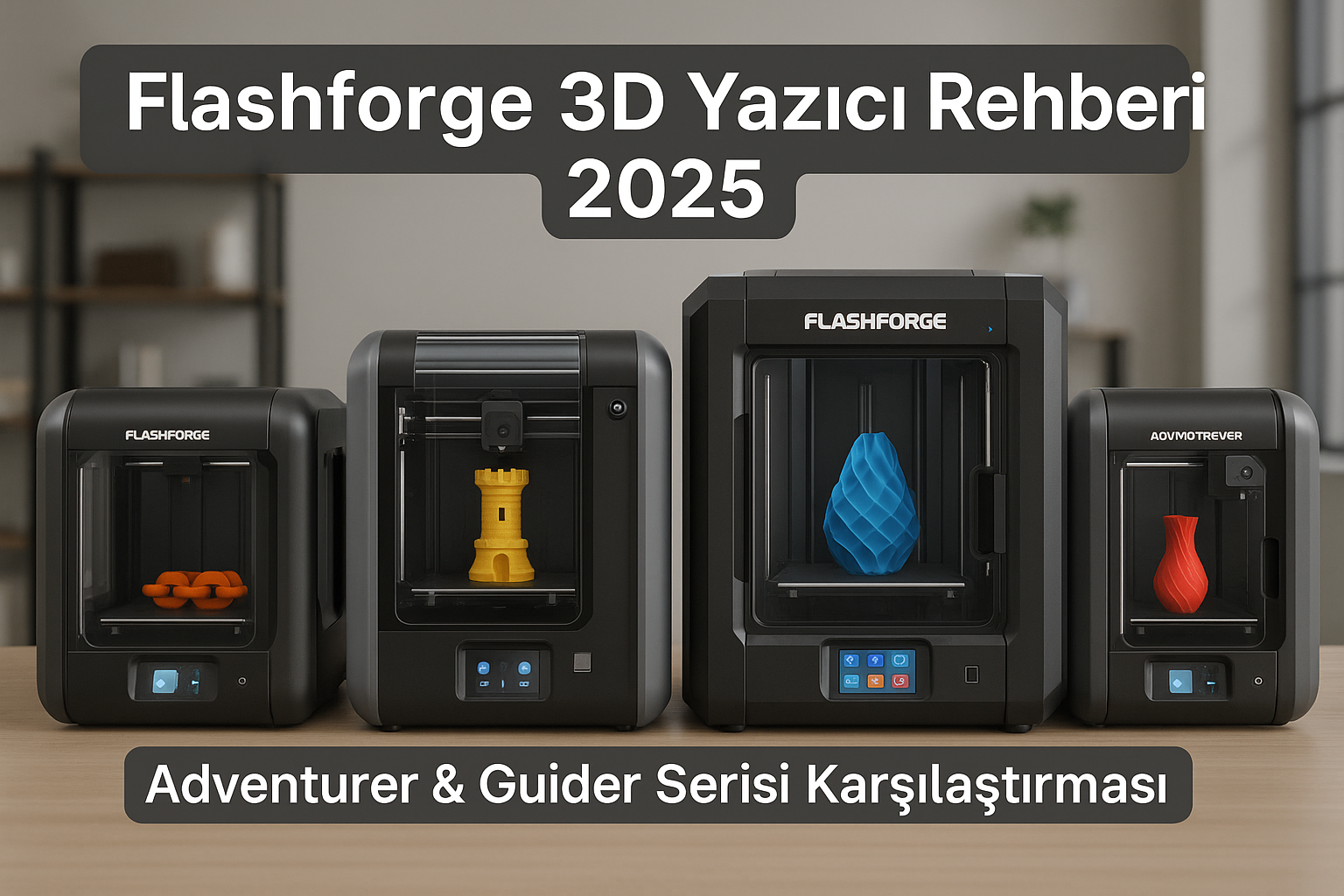 Flashforge 3D Yazıcı Rehberi 2025