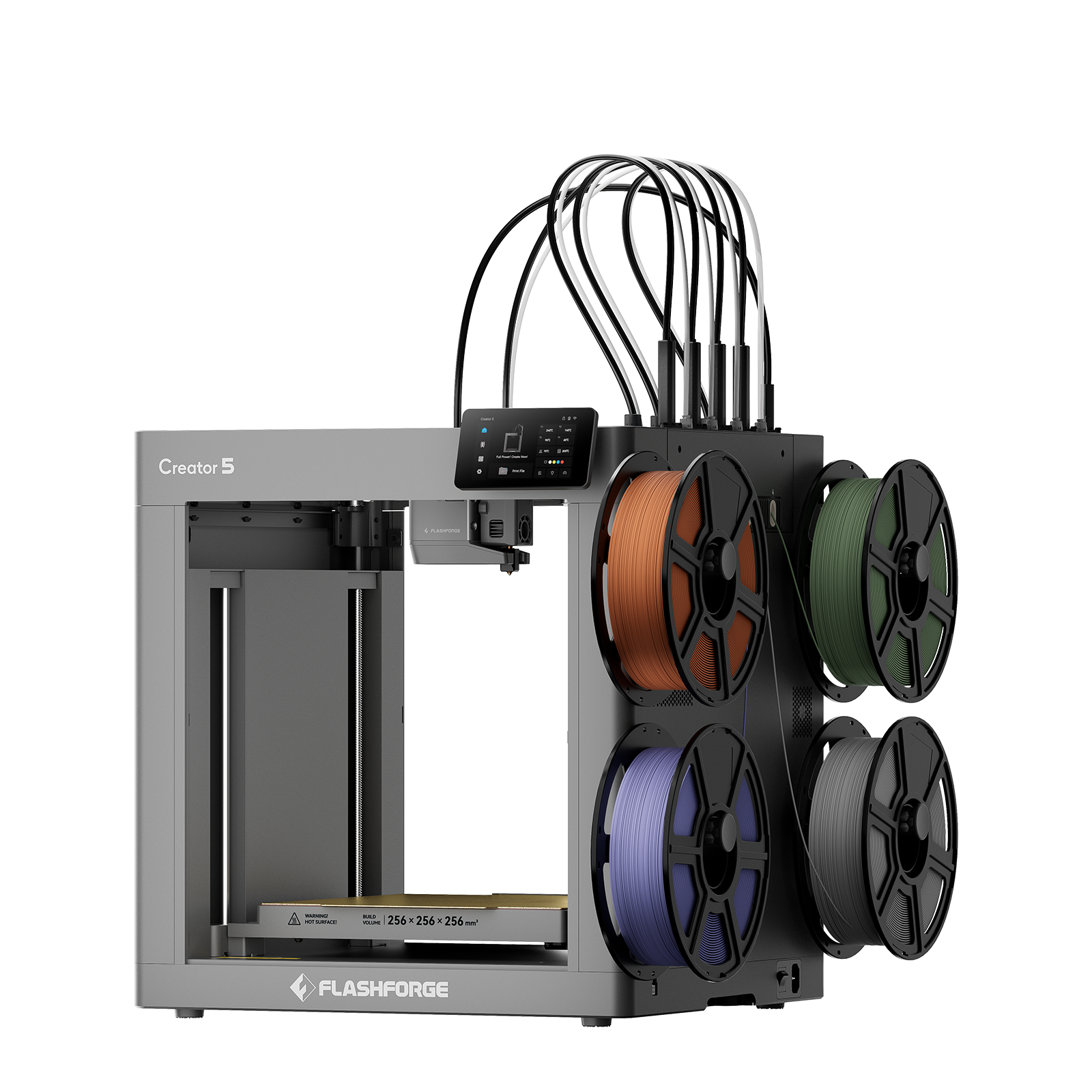 Flashforge Creator 5 dört kafalı 3D yazıcı