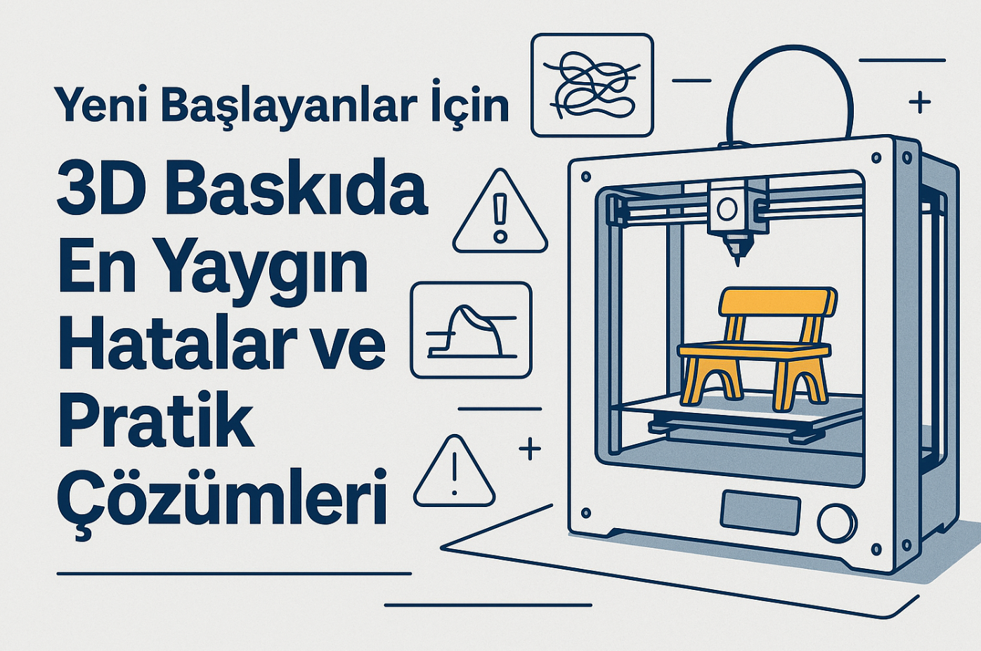 3d baskı en yaygın hatalar