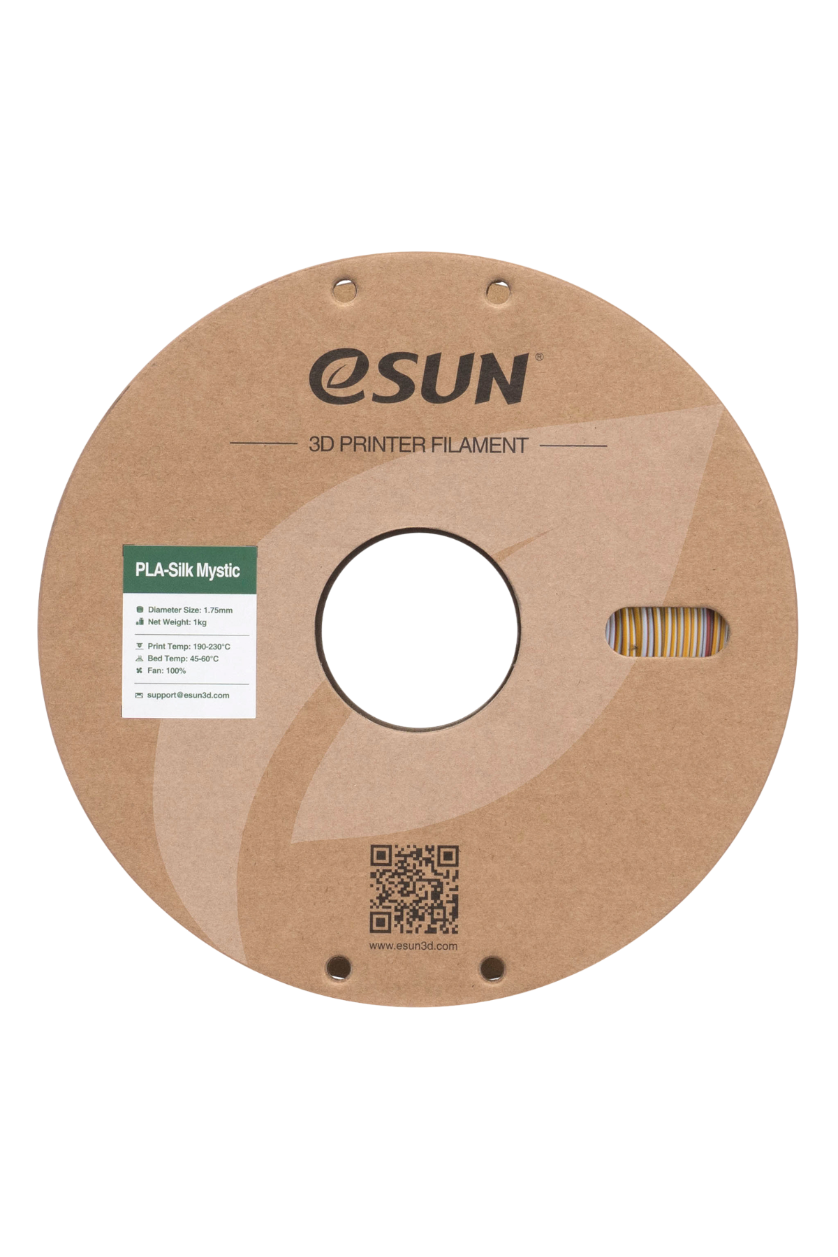 eSun PLA-Silk Mystic Altın Gümüş  Filament 1.75mm 1 Kg