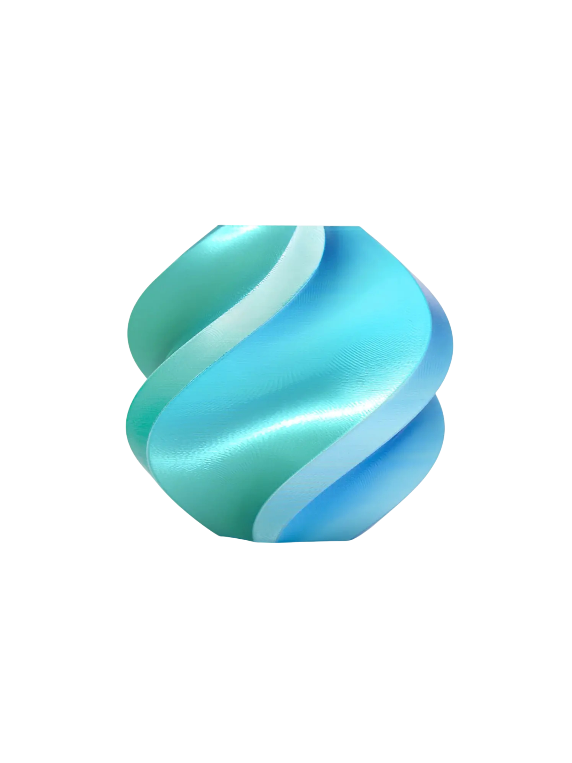 Bambu Lab PLA Silk-Blue Hawaii (Blue-Green) 1Kg Filament