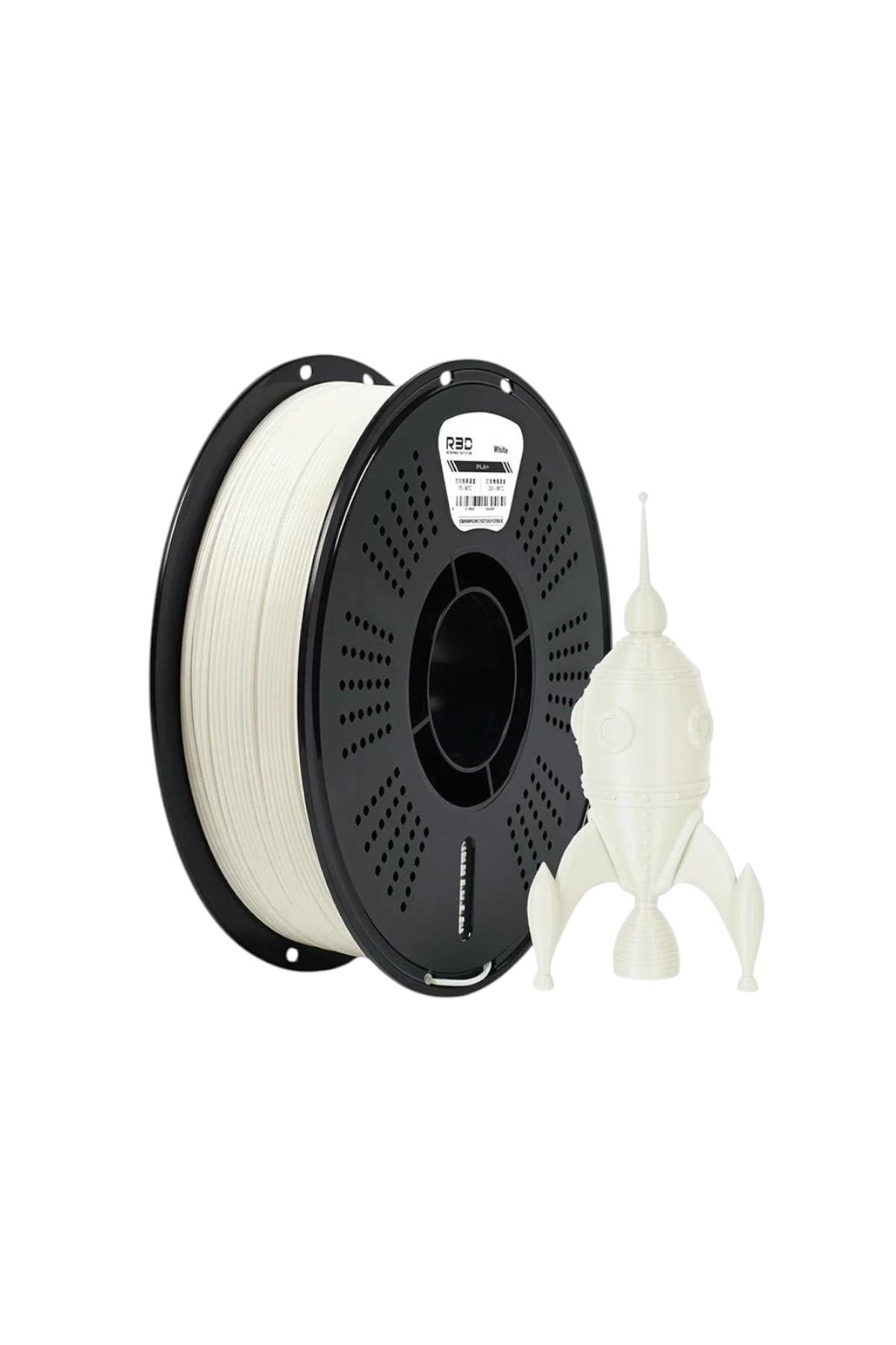 R3D PLA+Beyaz Filament 1.75 mm 1 kg