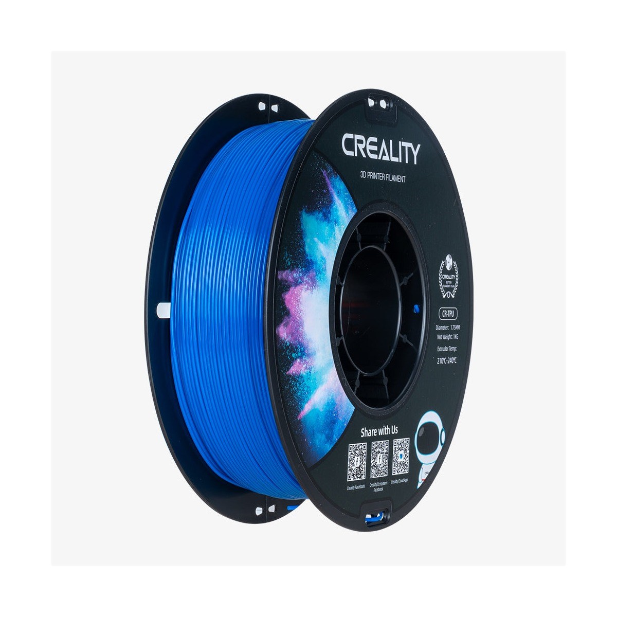 Creality CR TPU Mavi Filament 1.75mm 1kg