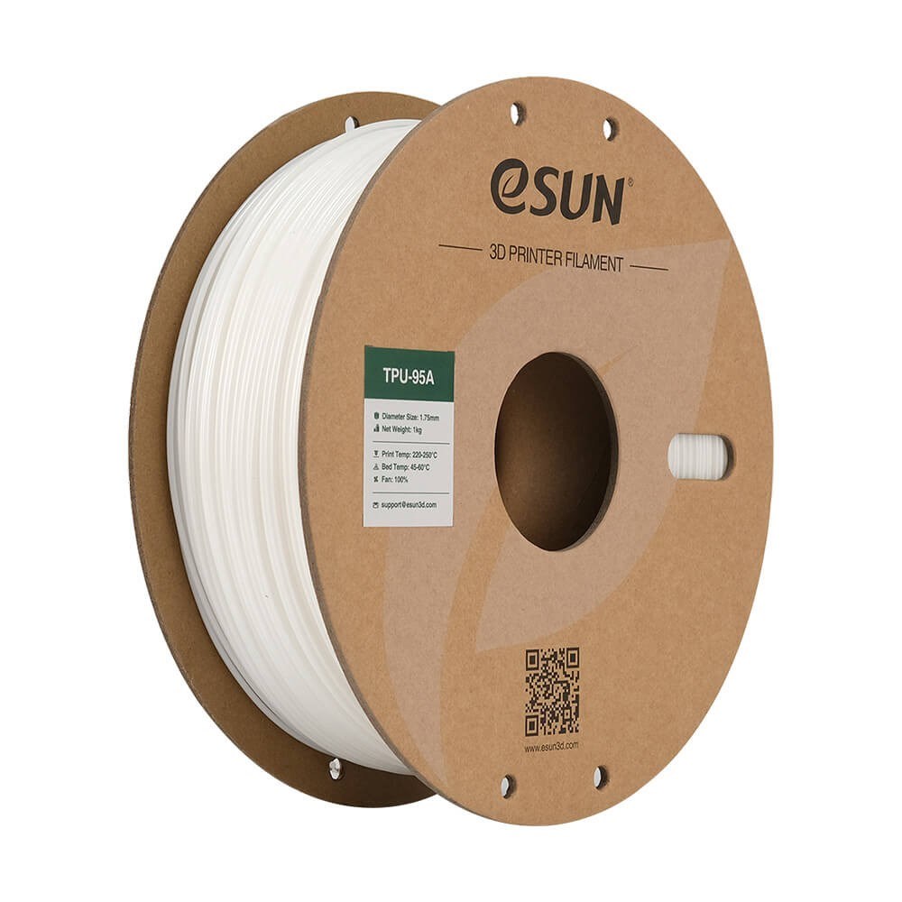 Esun TPU-95A Filament Beyaz