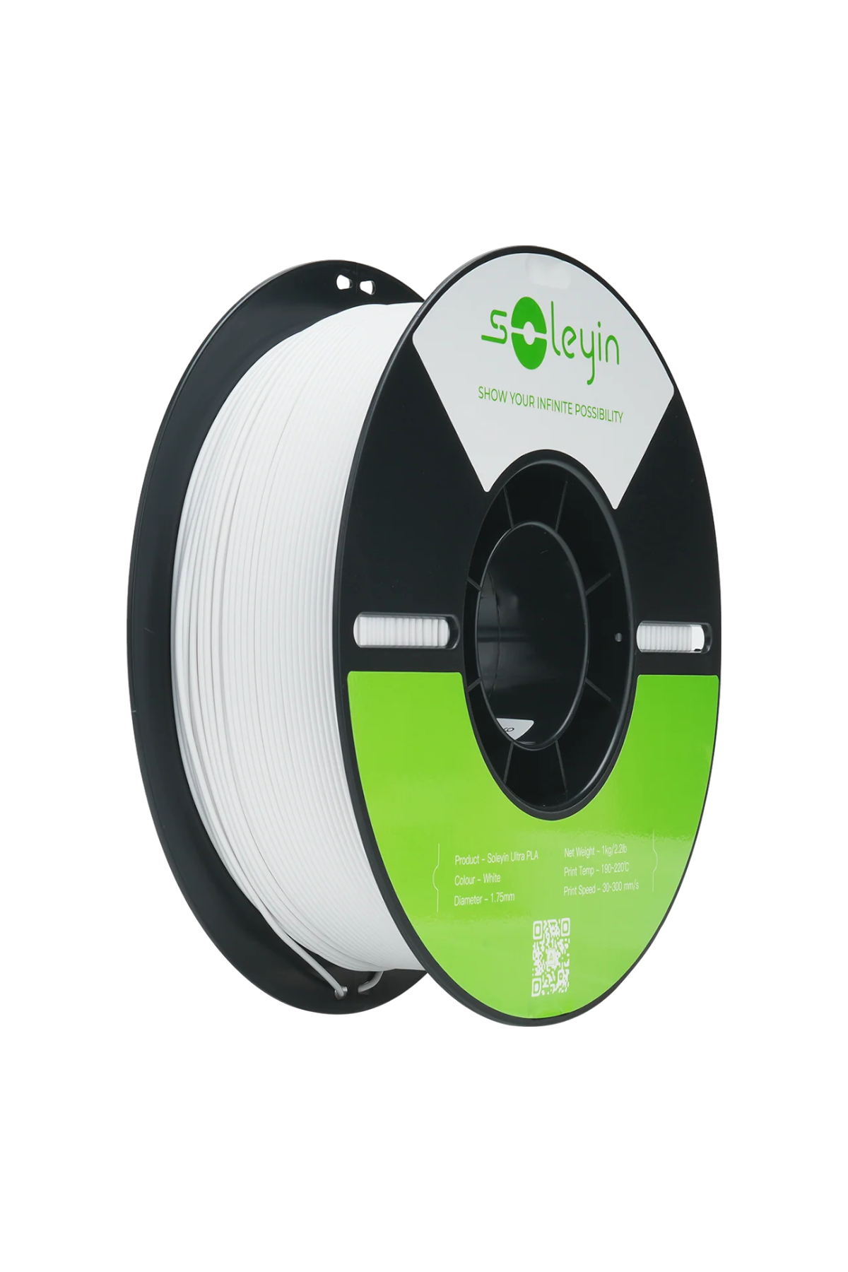 Soleyin Ultra PLA Beyaz 1.75 mm 1 Kg