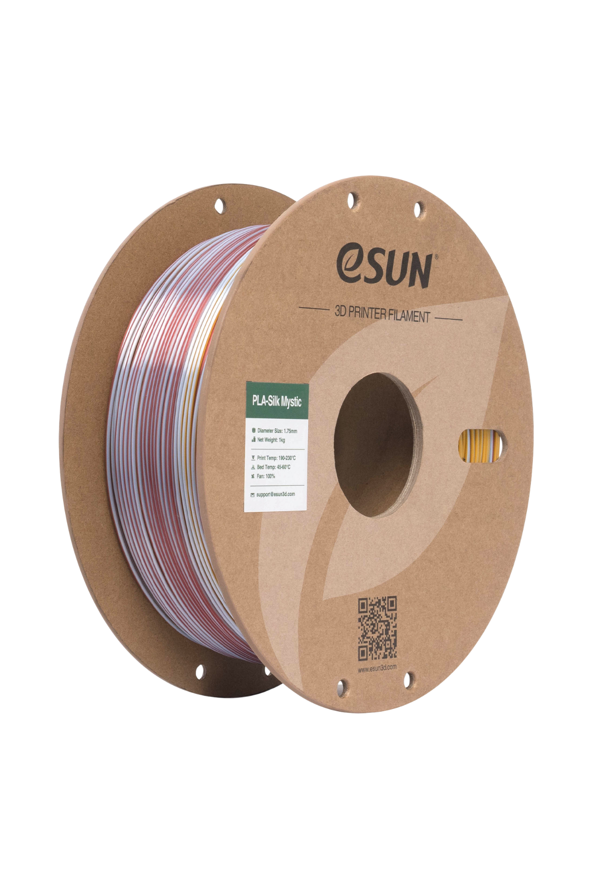 eSun PLA-Silk Mystic Altın Gümüş  Filament 1.75mm 1 Kg