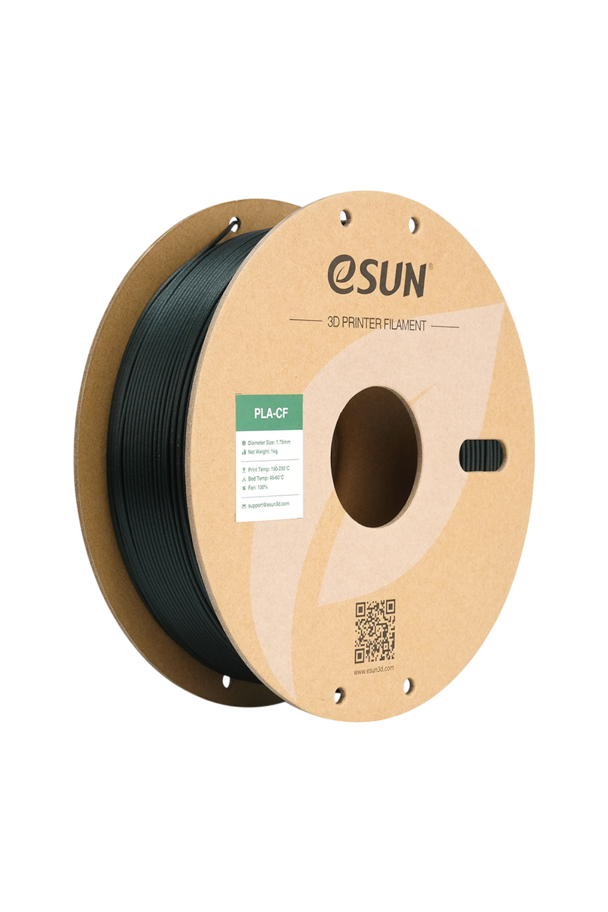 eSun PLA CF Yeşil Filament 1.75mm 1 Kg