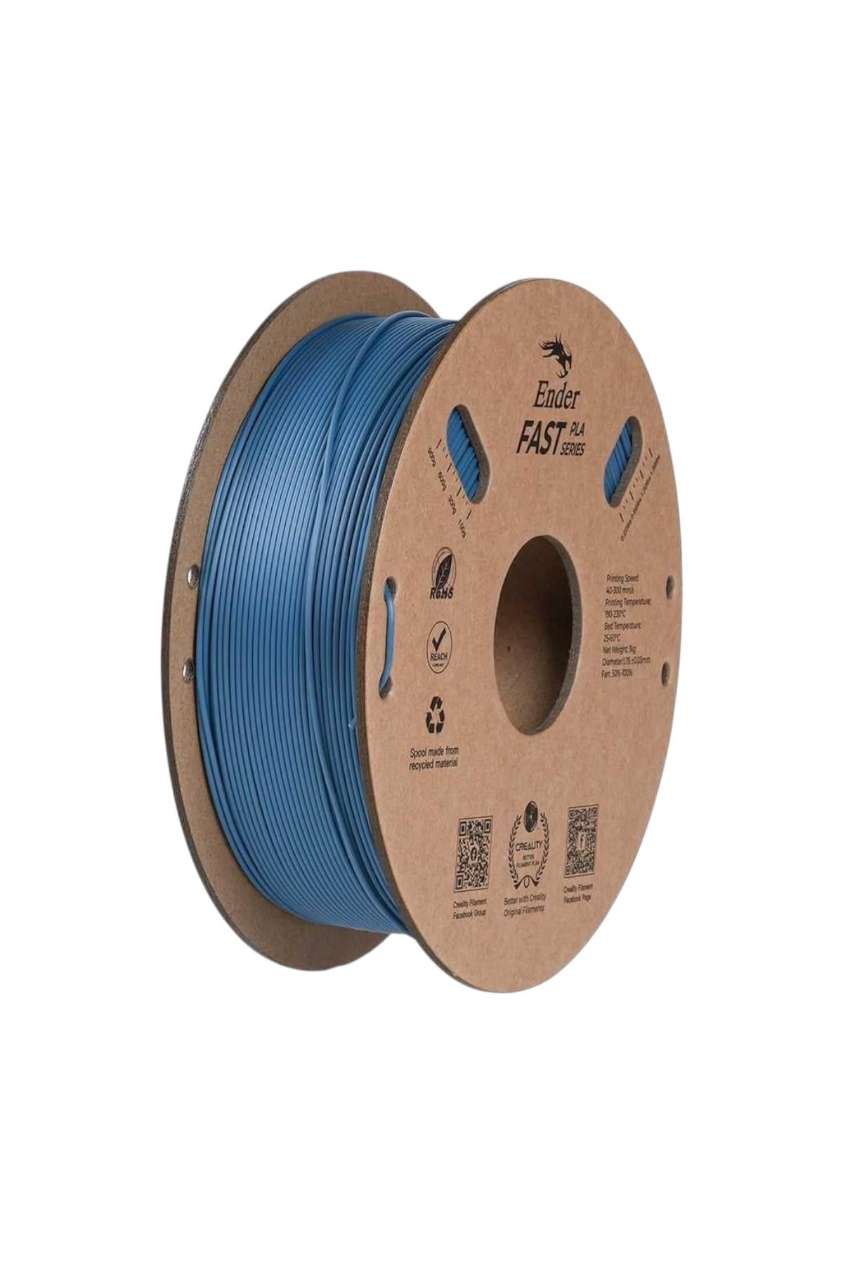 Creality Ender Fast PLA Gri Filament 1.75mm 1kg