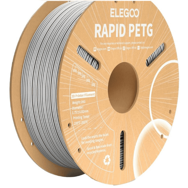 ELEGOO Rapid PETG Gri Filament 1.75mm 1kg