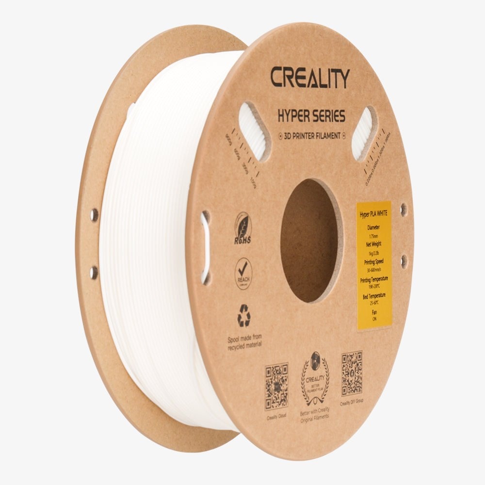 Creality Hyper PLA Beyaz Filament 1.75mm 1kg