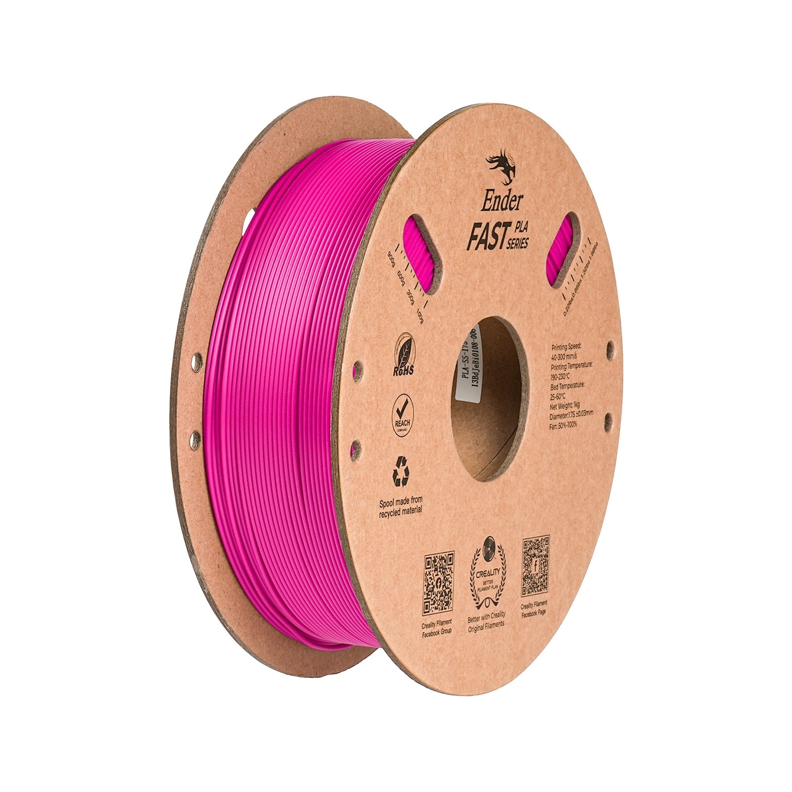 Creality Ender Fast PLA Mor Filament 1.75mm 1kg