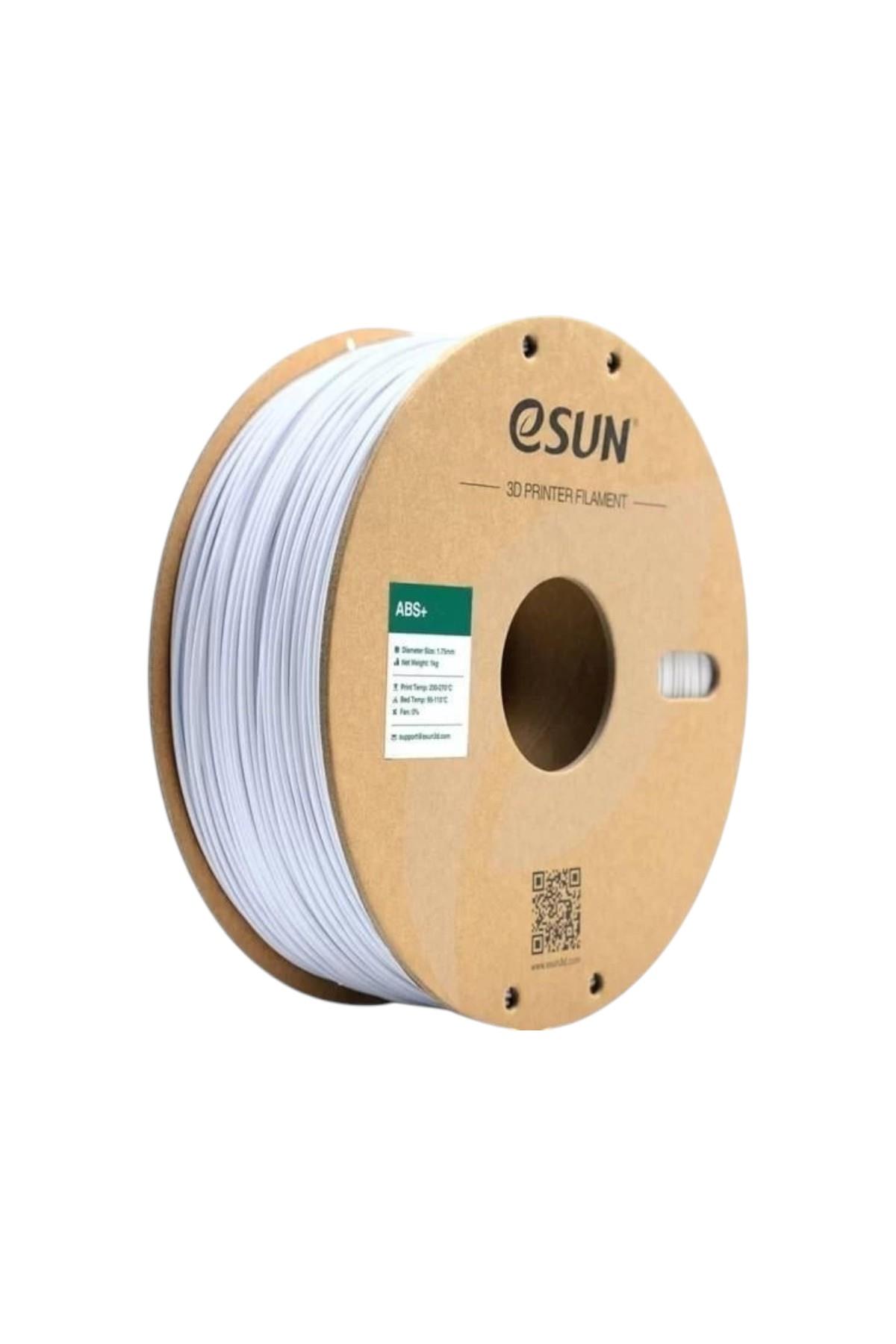 eSUN ABS+ Soğuk Beyaz Filament 1.75mm 1kg