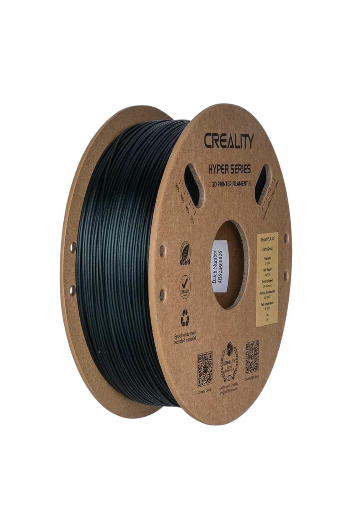 Creality Hyper PLA CF Koyu Yeşil Filament 1.75mm 1kg