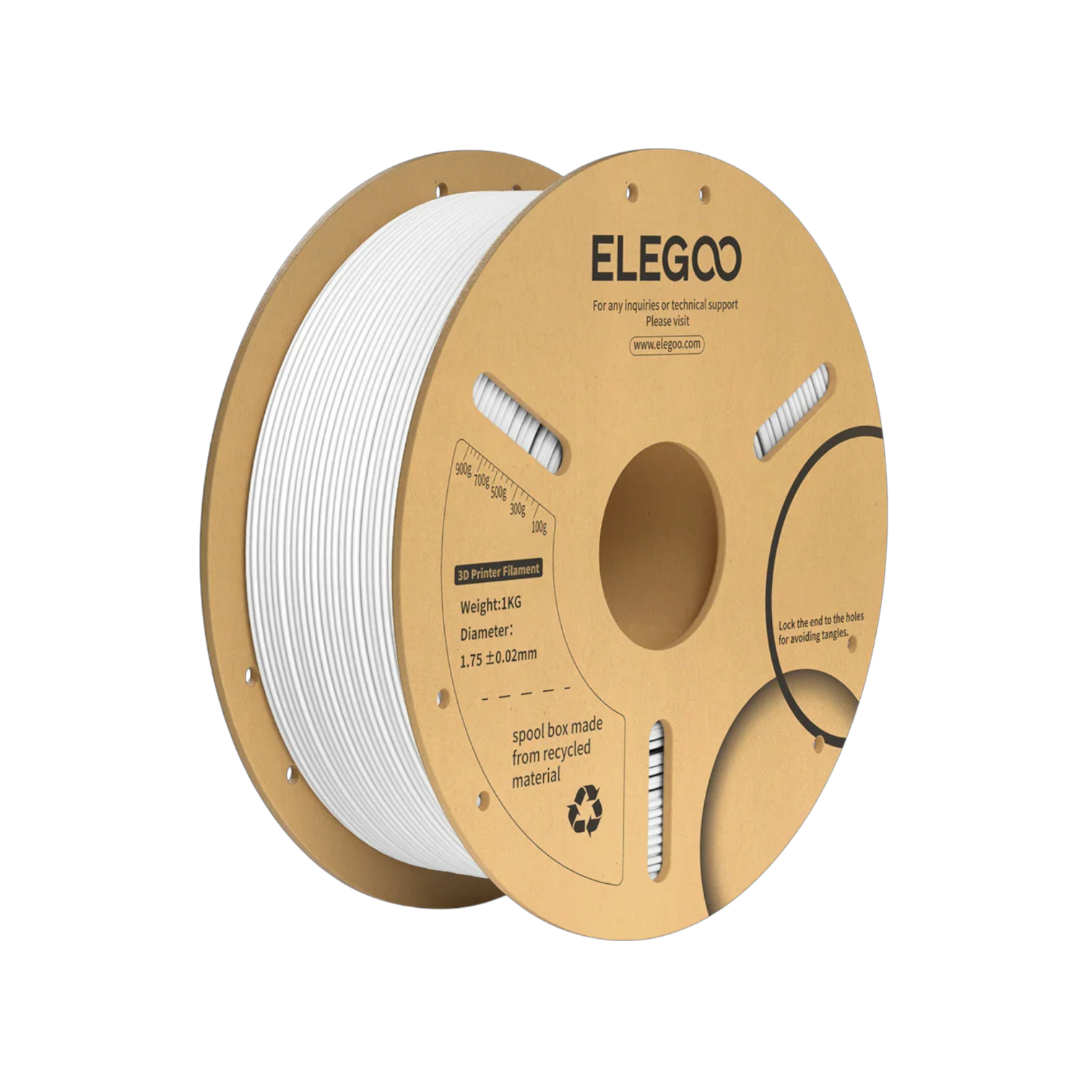 ELEGOO PLA  Filament Beyaz