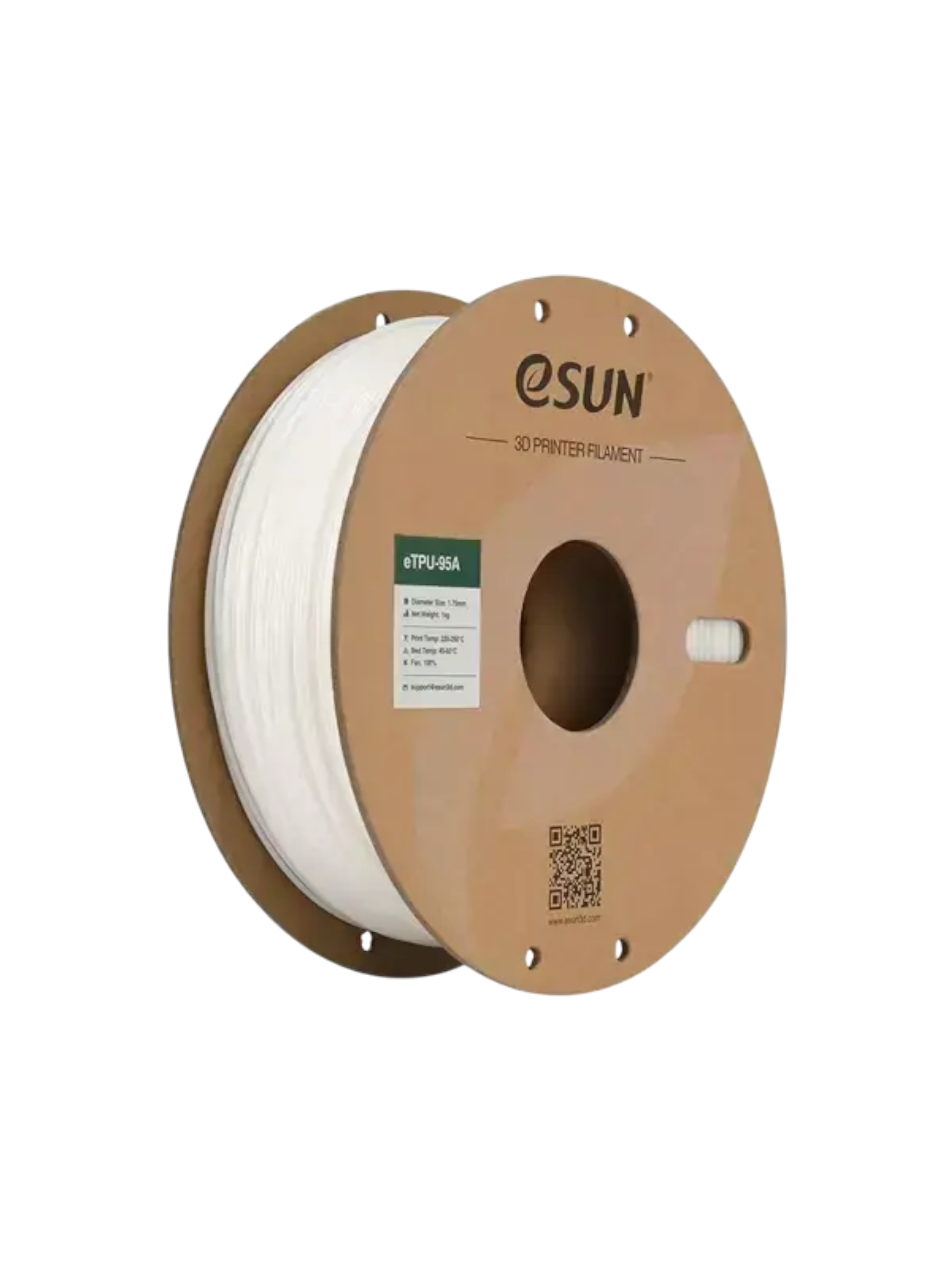 Esun TPU-95A Filament Beyaz