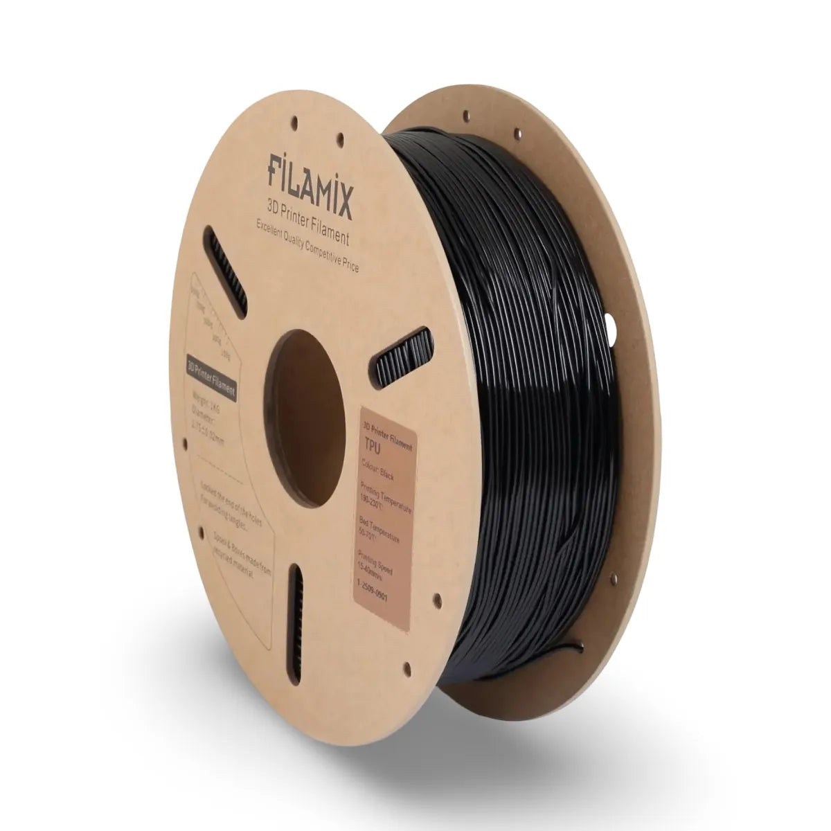 Filamix TPU Siyah Filament 1.75mm 1 Kg