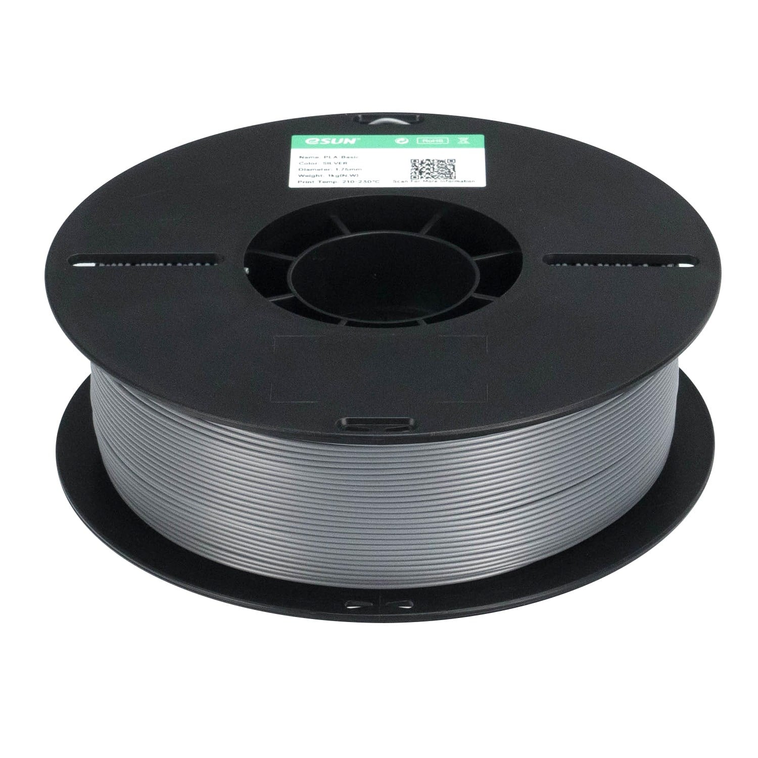 eSun PLA Basic Gümüş Filament 1.75mm 1 Kg