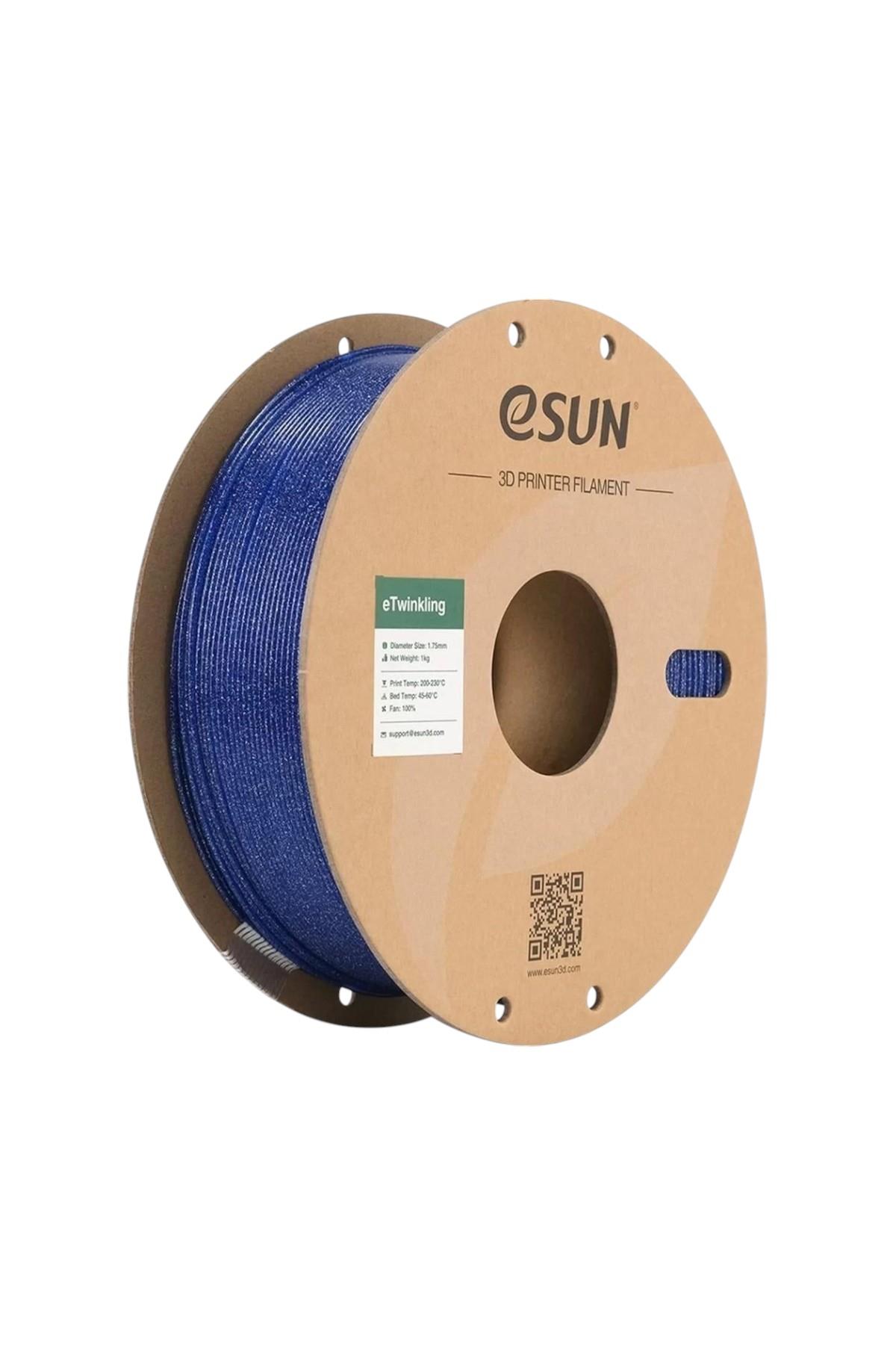 eSUN eTwinkling Mavi Filament 1.75mm 1kg