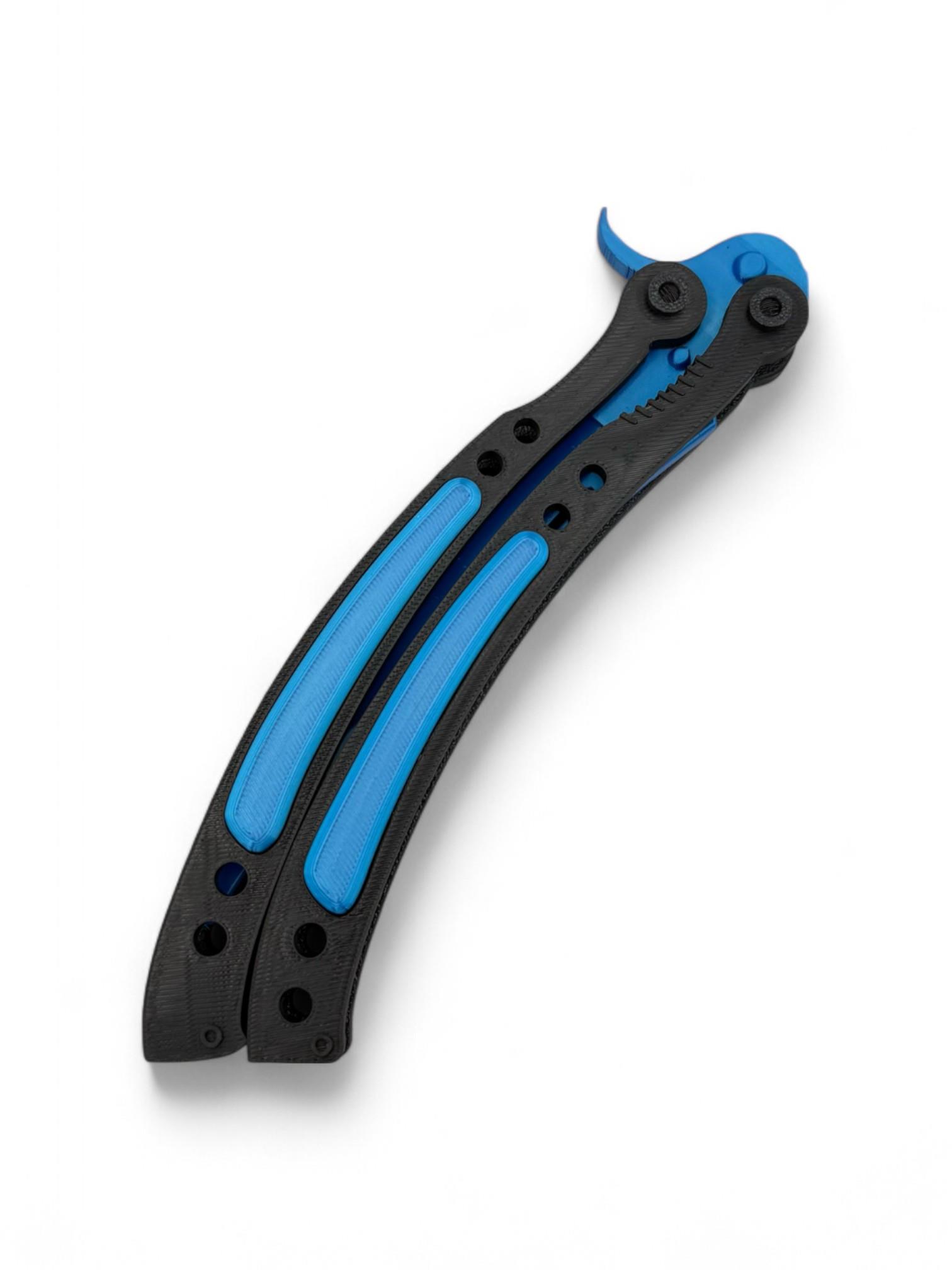 Butterfly Knife - Mavi