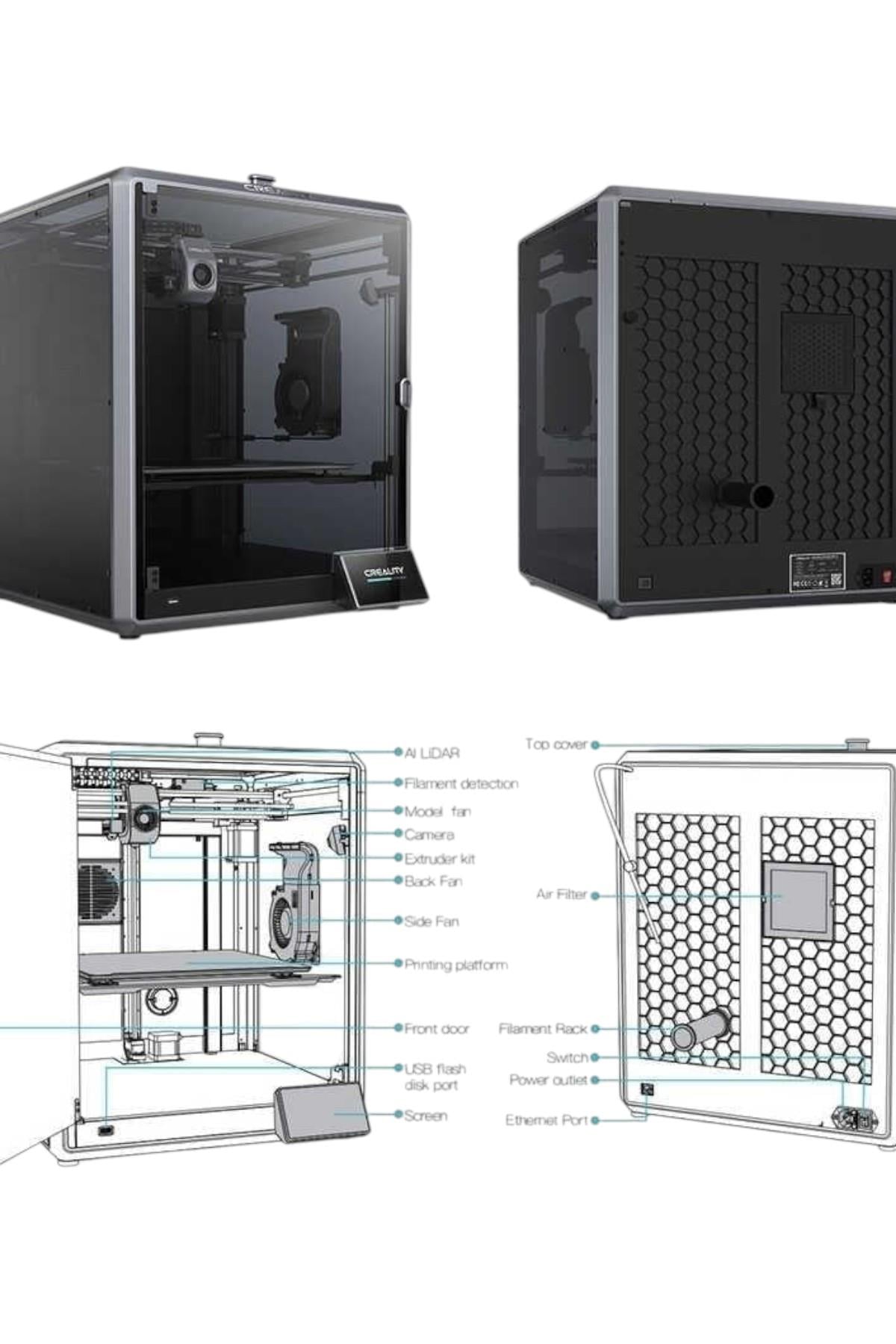 Creality K1 MAX 3D Yazıcı
