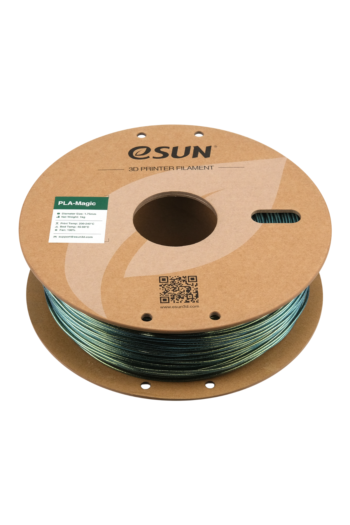 eSun PLA-Silk Magic Dark Twinkling Altın Filament 1.75mm 1 Kg