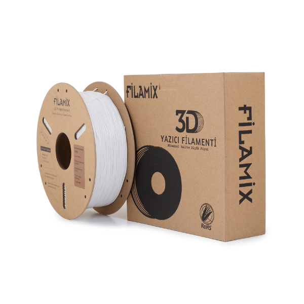 Filamix TPU Beyaz Filament 1.75mm 1 Kg