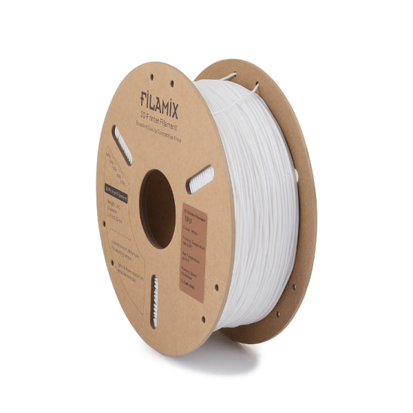 Filamix TPU Beyaz Filament 1.75mm 1 Kg