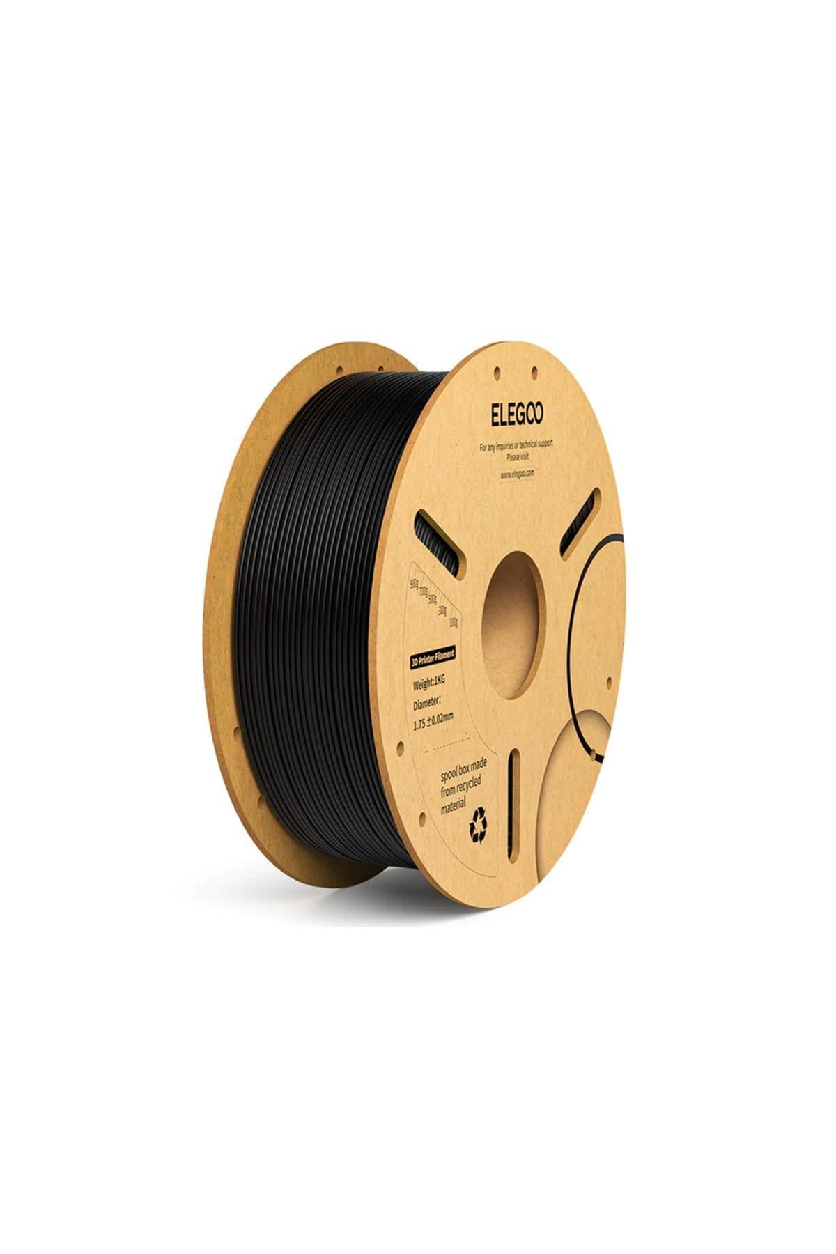 ELEGOO PLA+ Siyah Filament 1.75mm 1kg