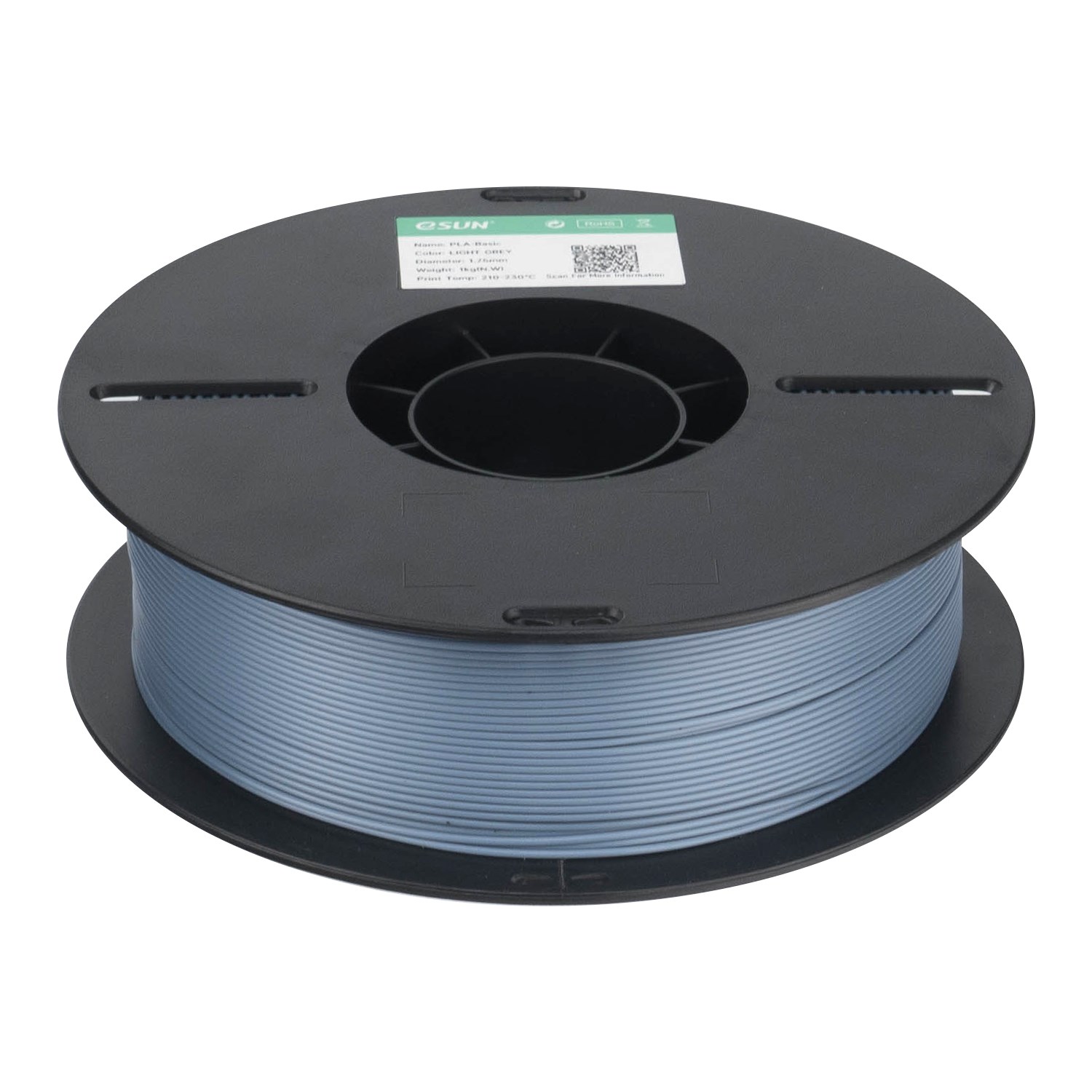 eSun PLA Basic Gri Filament 1.75mm 1 Kg
