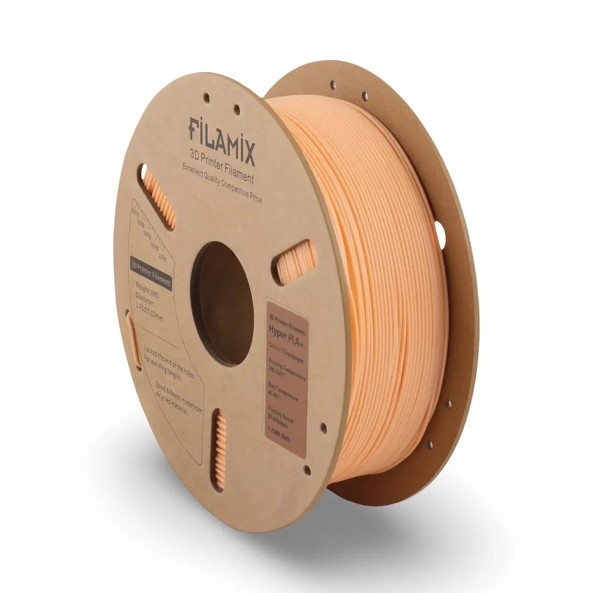 Filamix Hyper Speed PLA+ Champagne Filament 1.75mm 1 Kg