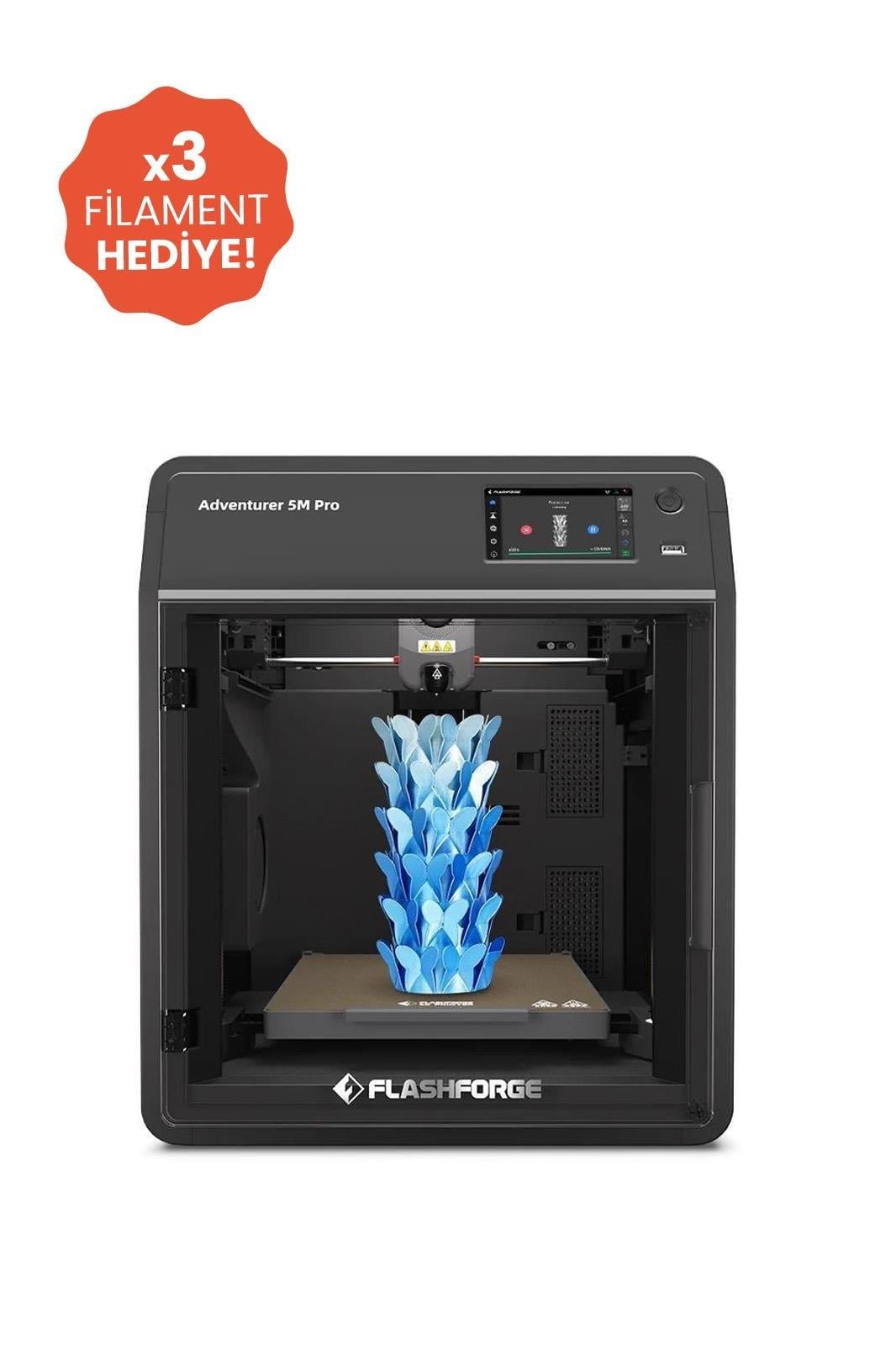 FLASHFORGE Adventurer 5M Pro 3D Yazıcı