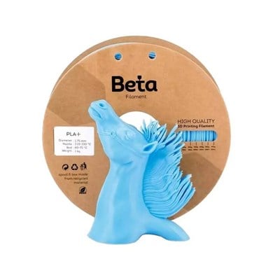 Beta PLA+ Sky Blue Filament 1.75mm 1kg