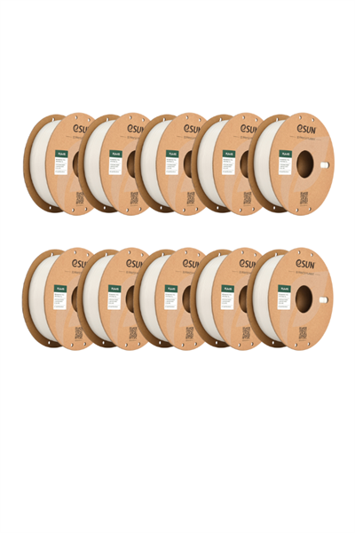 eSUN PLA+HS Beyaz Filament  10 KG 1.75mm
