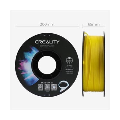 Creality CR PETG Sarı Filament 1.75mm 1kg
